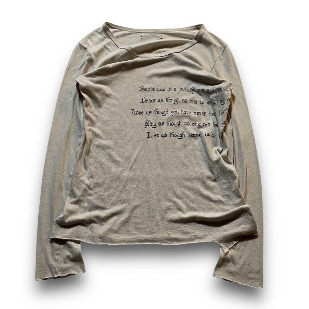 If Six Was Nine LGB x Japanese Brand x If Six Was Nine Poem Longsleeve Size US S / EU 44-46 / 1 - 1 Thumbnail