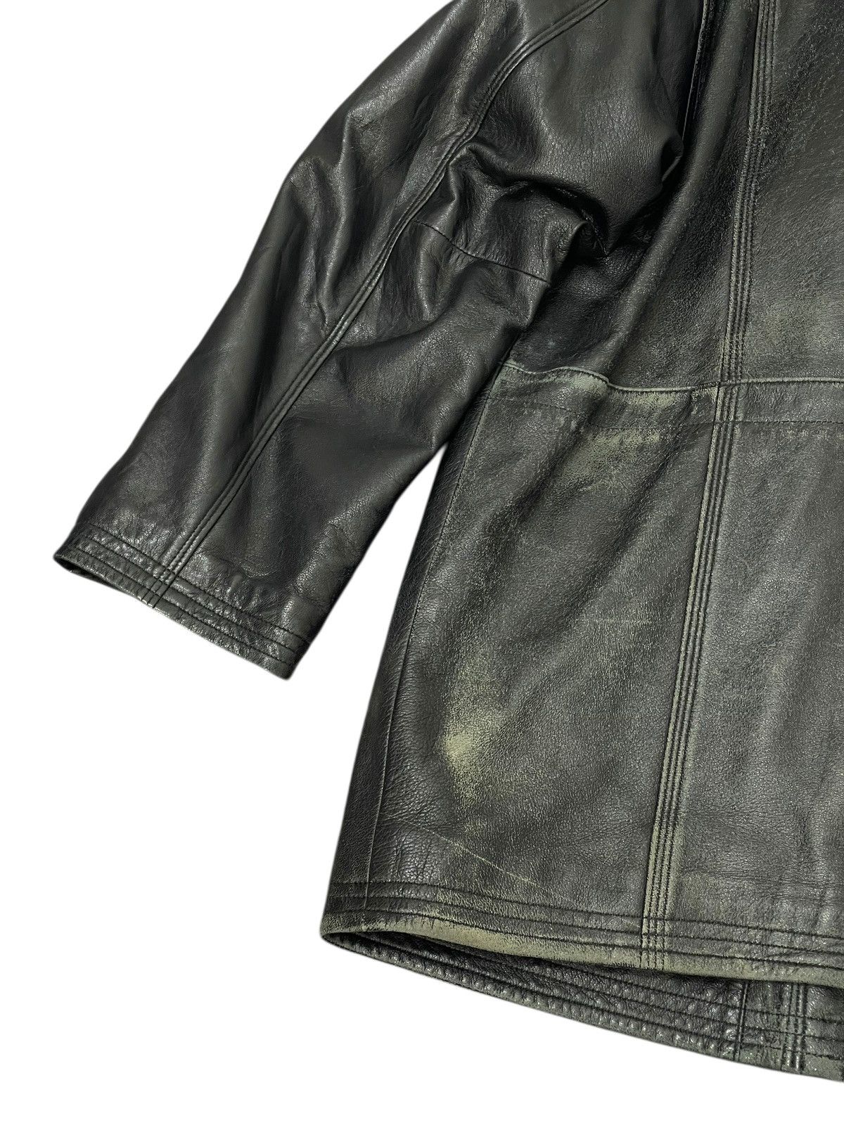 Pierre Balmain Leather Jacket Vtg 90s Pierre Balmain 7🟩2 Size US M / EU 48-50 / 2 - 10 Thumbnail