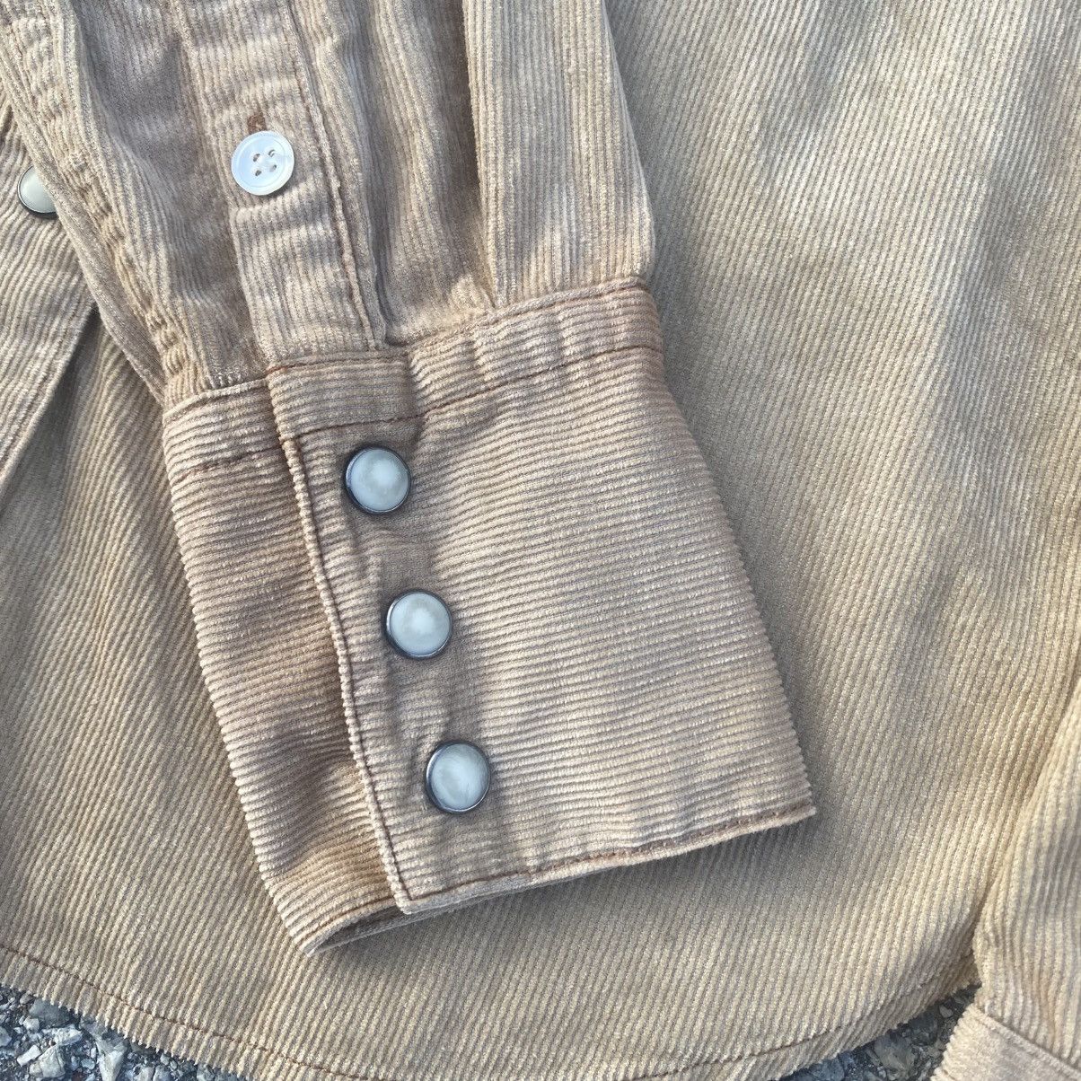 Polo Ralph Lauren 1990s Polo Denim Company RRL Cord Western Shirt Size S / US 4 / IT 40 - 5 Thumbnail