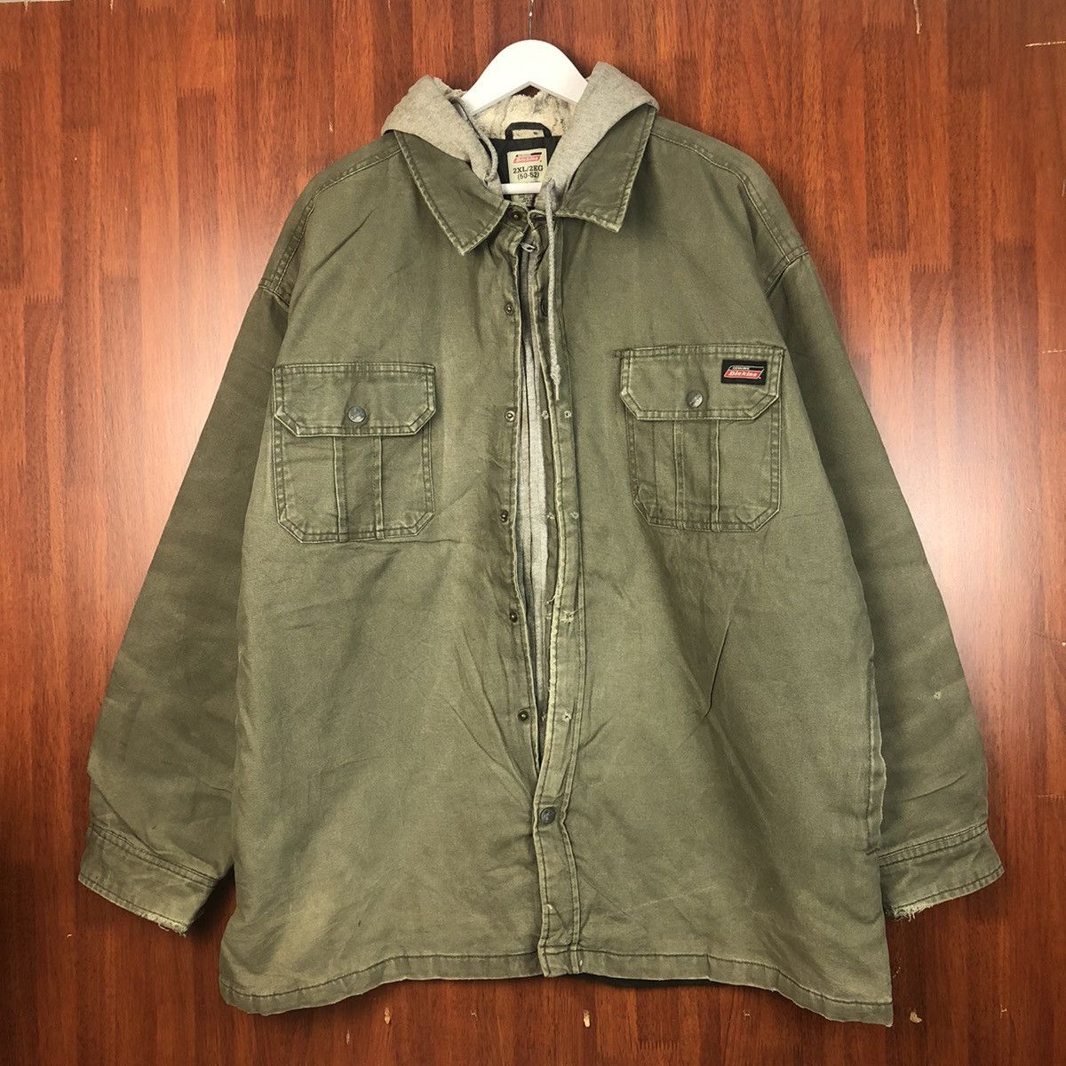 Dickies Genuine Dickies Multipocket Green Parkas Hoodie #7503 Size US XXL / EU 58 / 5 - 1 Thumbnail