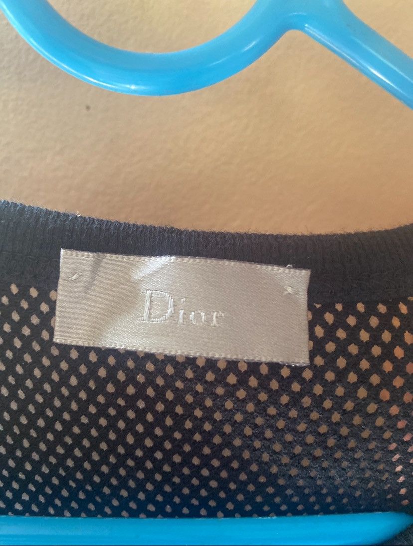 Dior Dior Homme Hedi Slimane Mesh Black Shirt Size US S / EU 44-46 / 1 - 3 Thumbnail