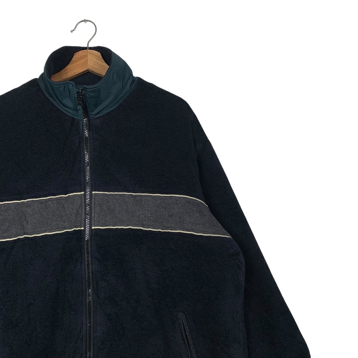 Japanese Brand Polo Bi-Way Sentroran Fleece Jacket Size US L / EU 52-54 / 3 - 7 Thumbnail