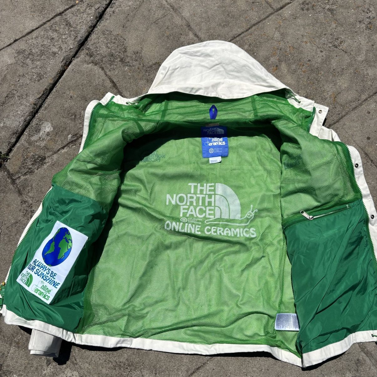 Online Ceramics × The North Face RARE W/ TAGS Online Ceramics x North Face Jacket White Size US XL / EU 56 / 4 - 4 Thumbnail