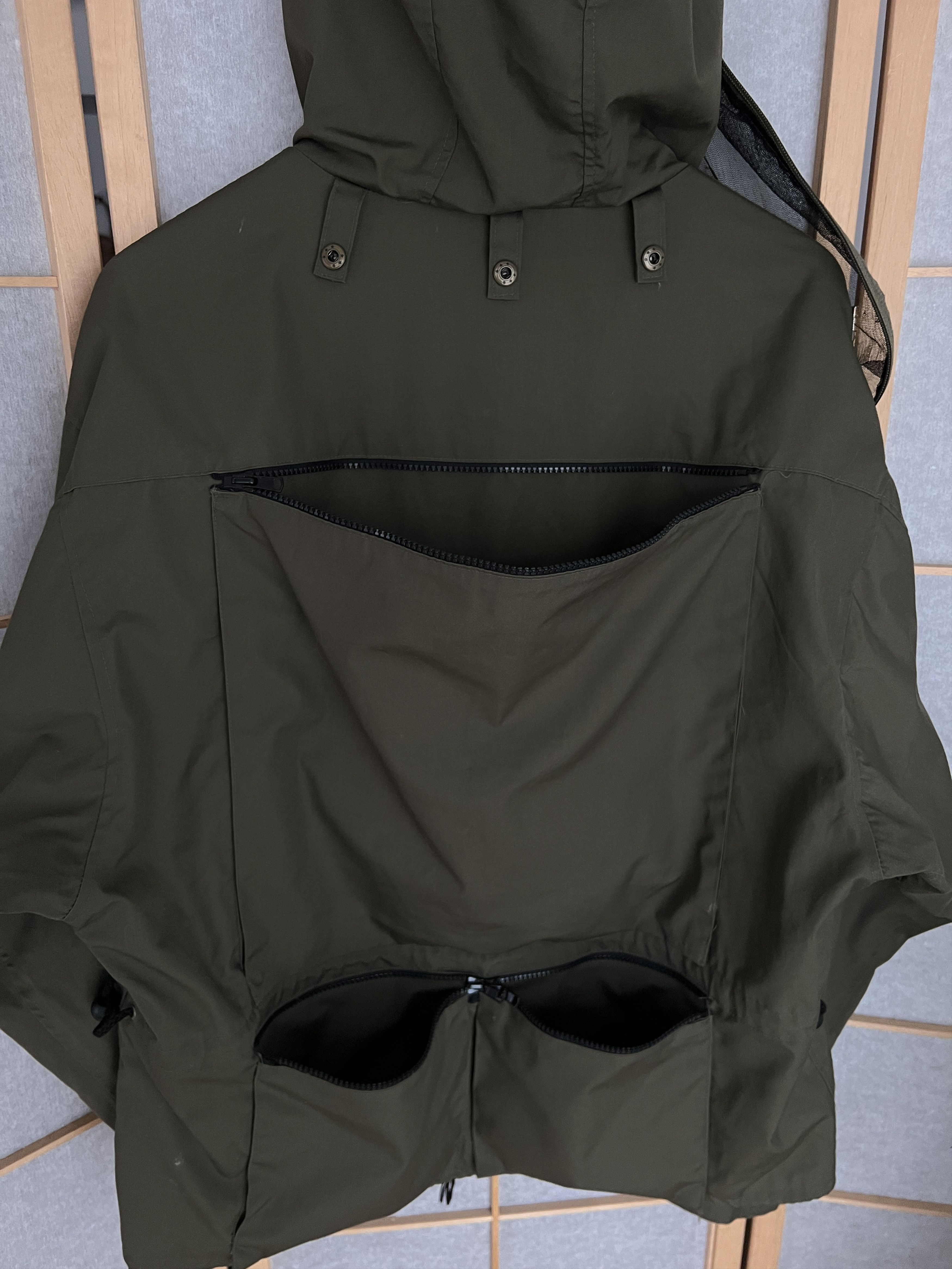 Schott Crazy VTG 90s multipocket army fishing mesh mask crop jacket Size US L / EU 52-54 / 3 - 19 Thumbnail