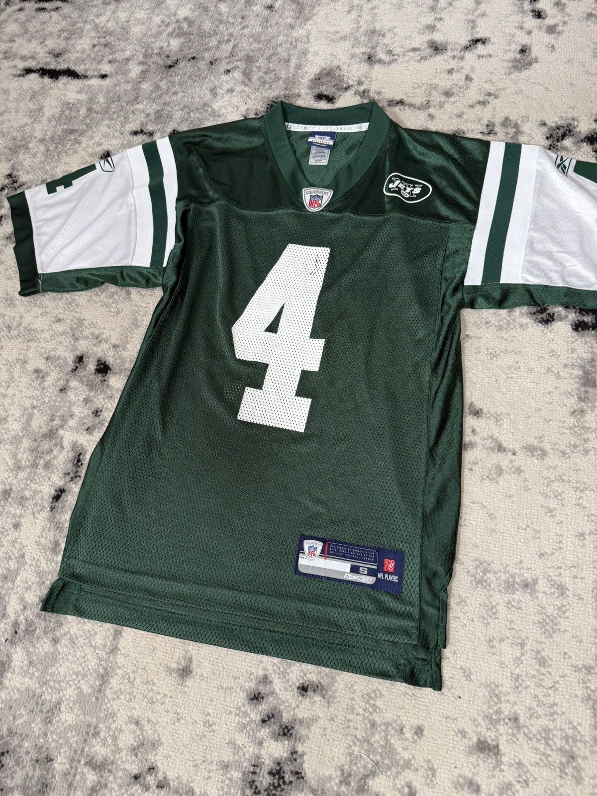 Reebok Reebok New York Jets Brett Farve #4 Football Jersey Size US S / EU 44-46 / 1 - 3 Thumbnail