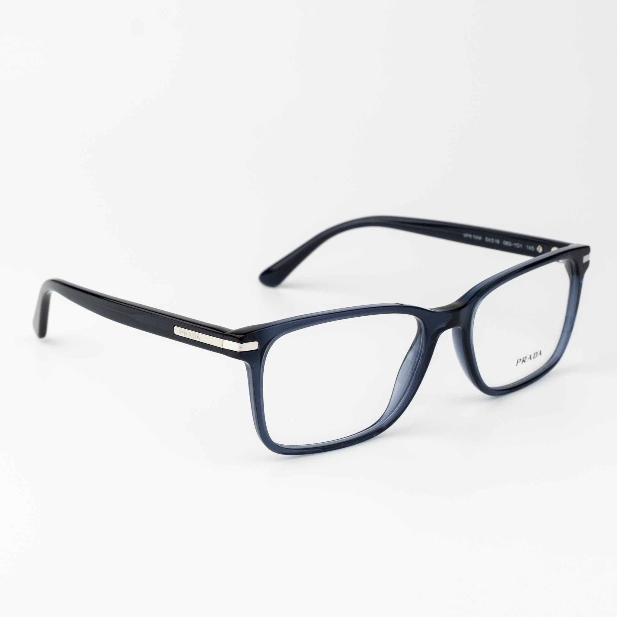 Prada Prada Men Eyeglasses Square Unisex PR14WV 08Q1O1 BRAND NEW Size ONE SIZE - 4 Thumbnail