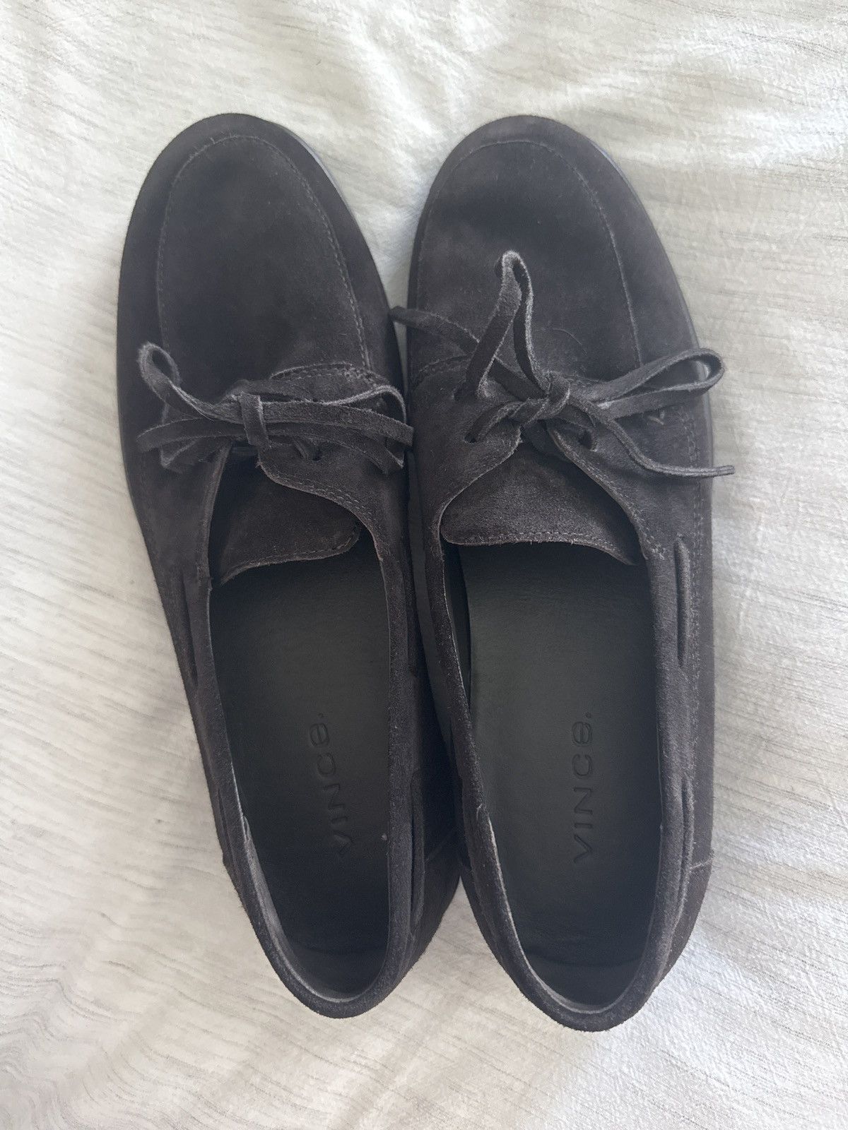 Vince Vince “Cillian” dark brown suede oxfords Size US 10 / EU 43 - 8 Thumbnail