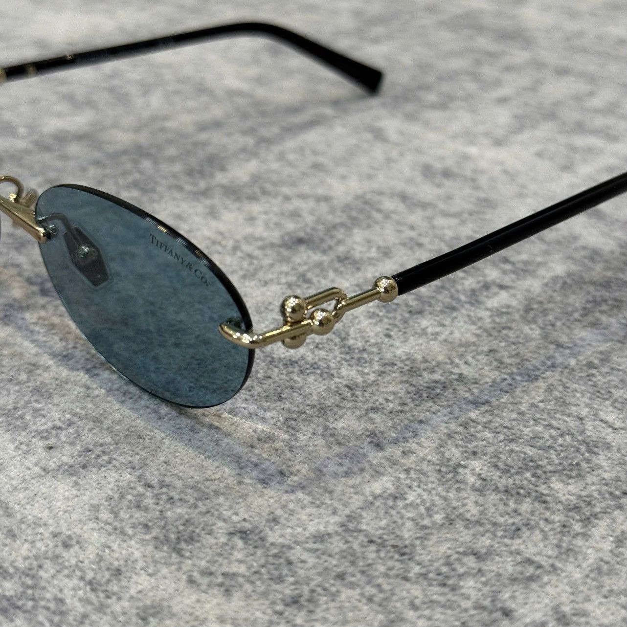 Tiffany & Co. Tiffany&Co 0TF3104D 600180 silver dark blue Size ONE SIZE - 2 Thumbnail