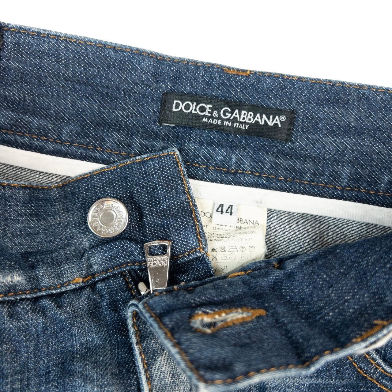 Dolce & Gabbana Vintage Dolce & Gabbana Denim Cargo Split Trousers Size W31 Size US 31 - 6 Thumbnail