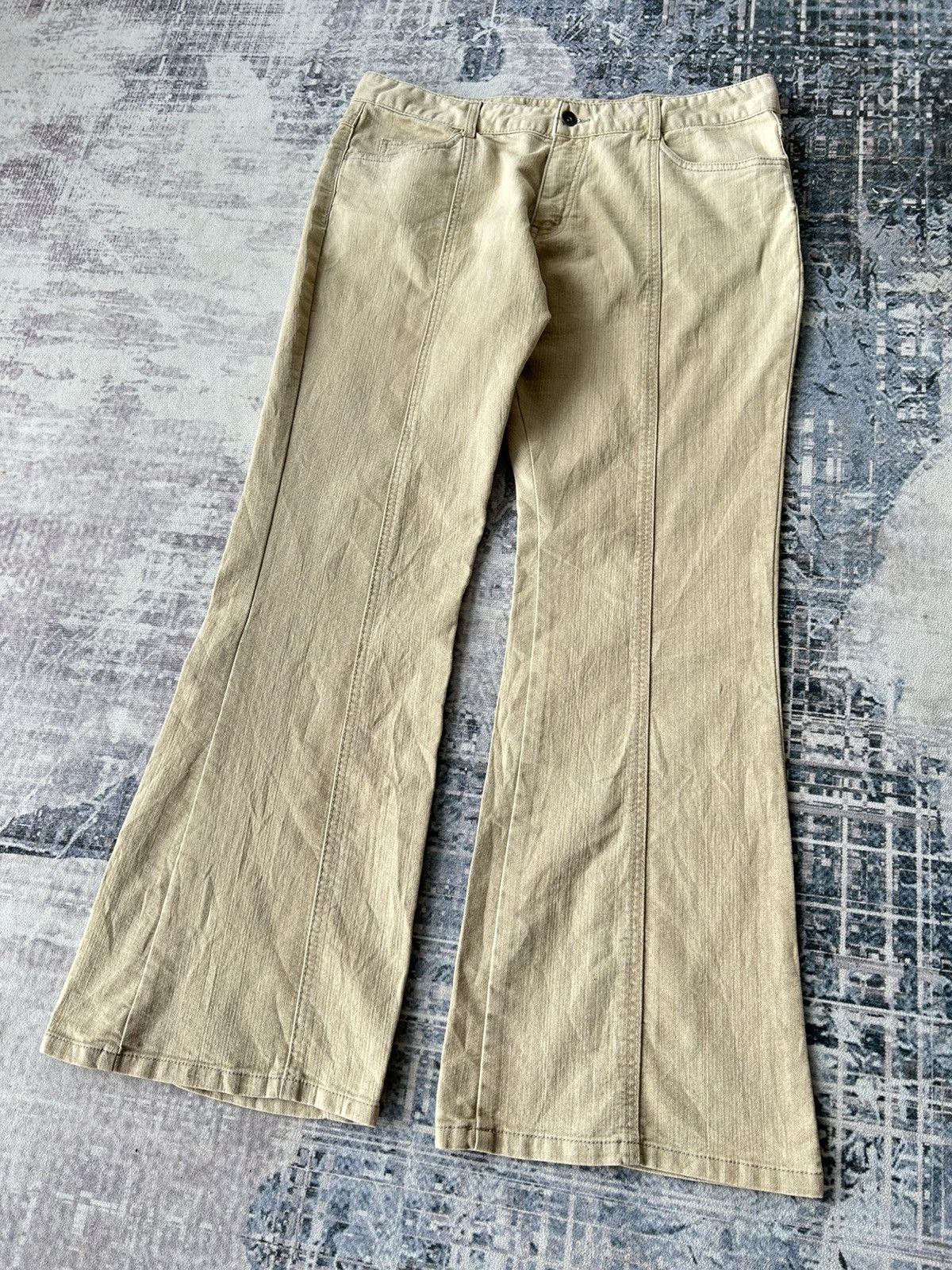 If Six Was Nine Flared Cowboy Styles Pants Size US 34 / EU 50 - 4 Thumbnail