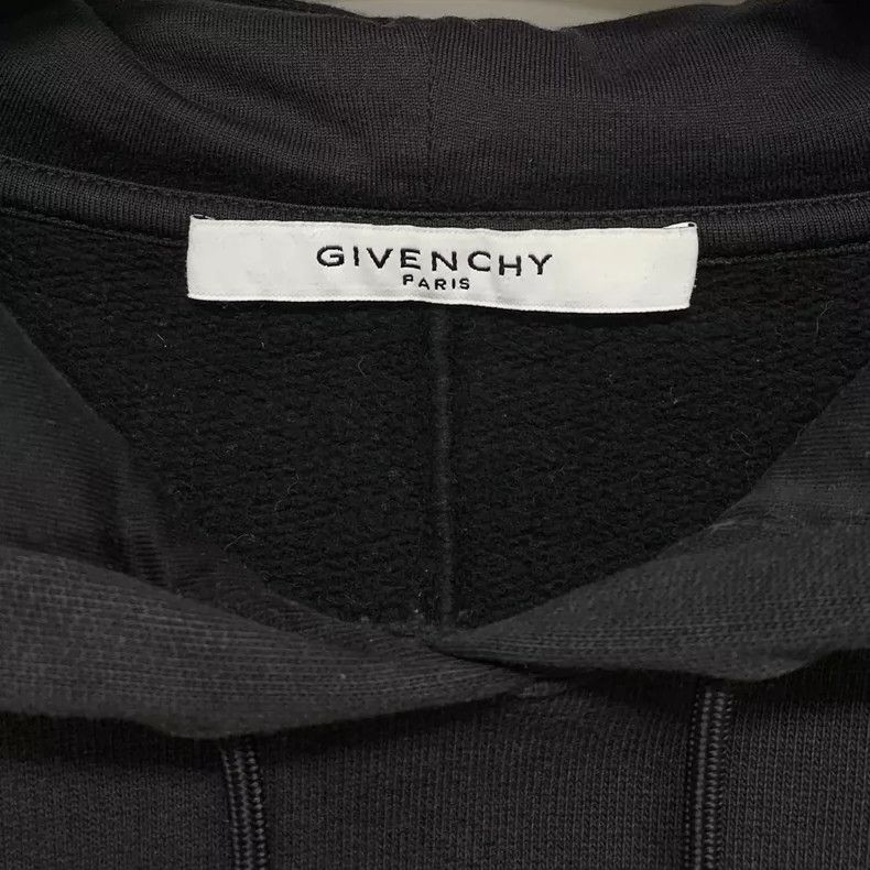 Givenchy Classic Dog Head Print Sleeveless Hooded Vest