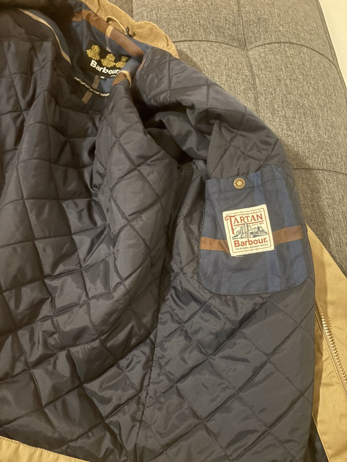 Barbour Barbour Barbour Fenworth Waxed Cotton Blend Jacket Size US M / EU 48-50 / 2 - 4 Thumbnail
