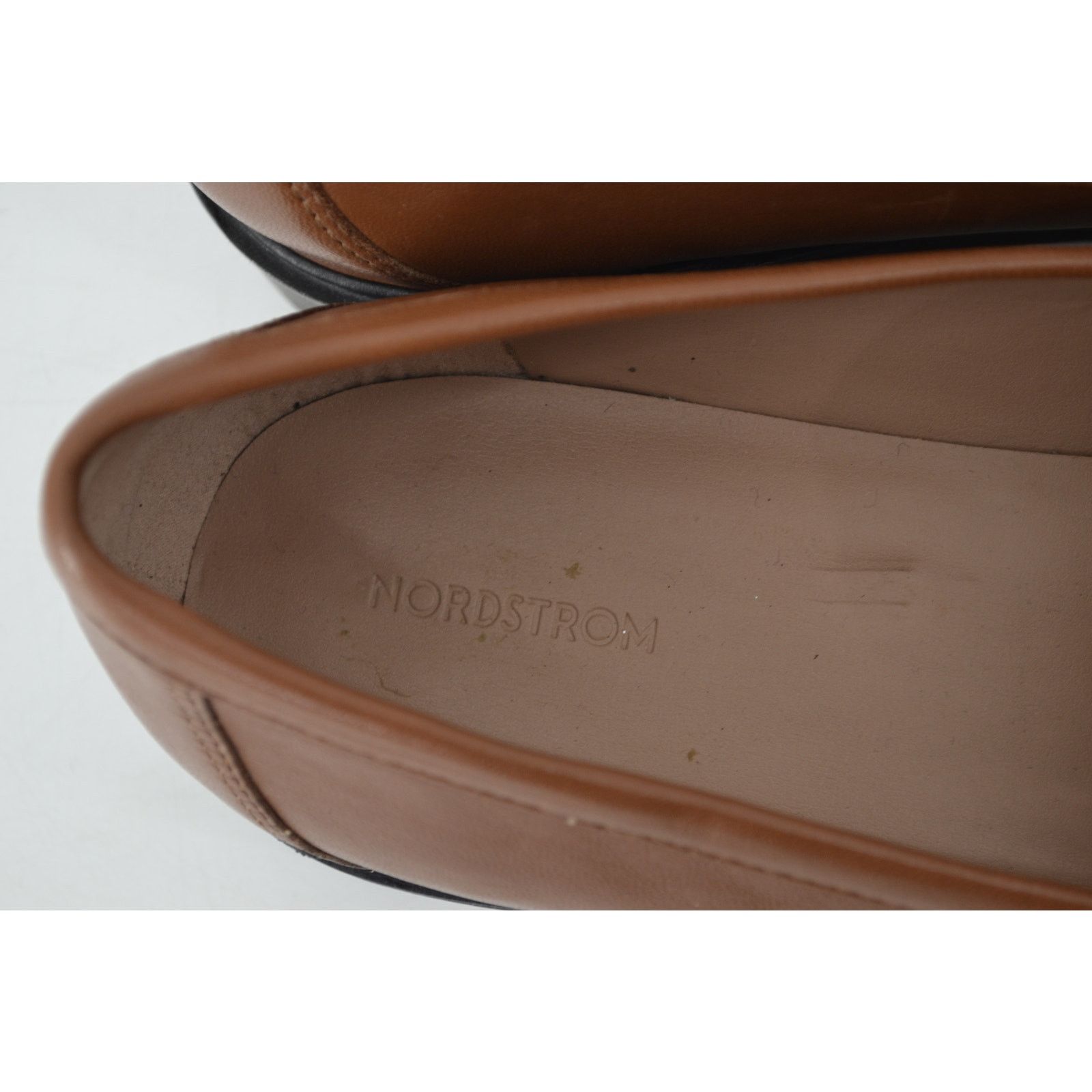 Nordstrom Nordstrom Women's Size 12 Lafayette Brown Loafer Leather Size US 12 / IT 42 - 9 Thumbnail