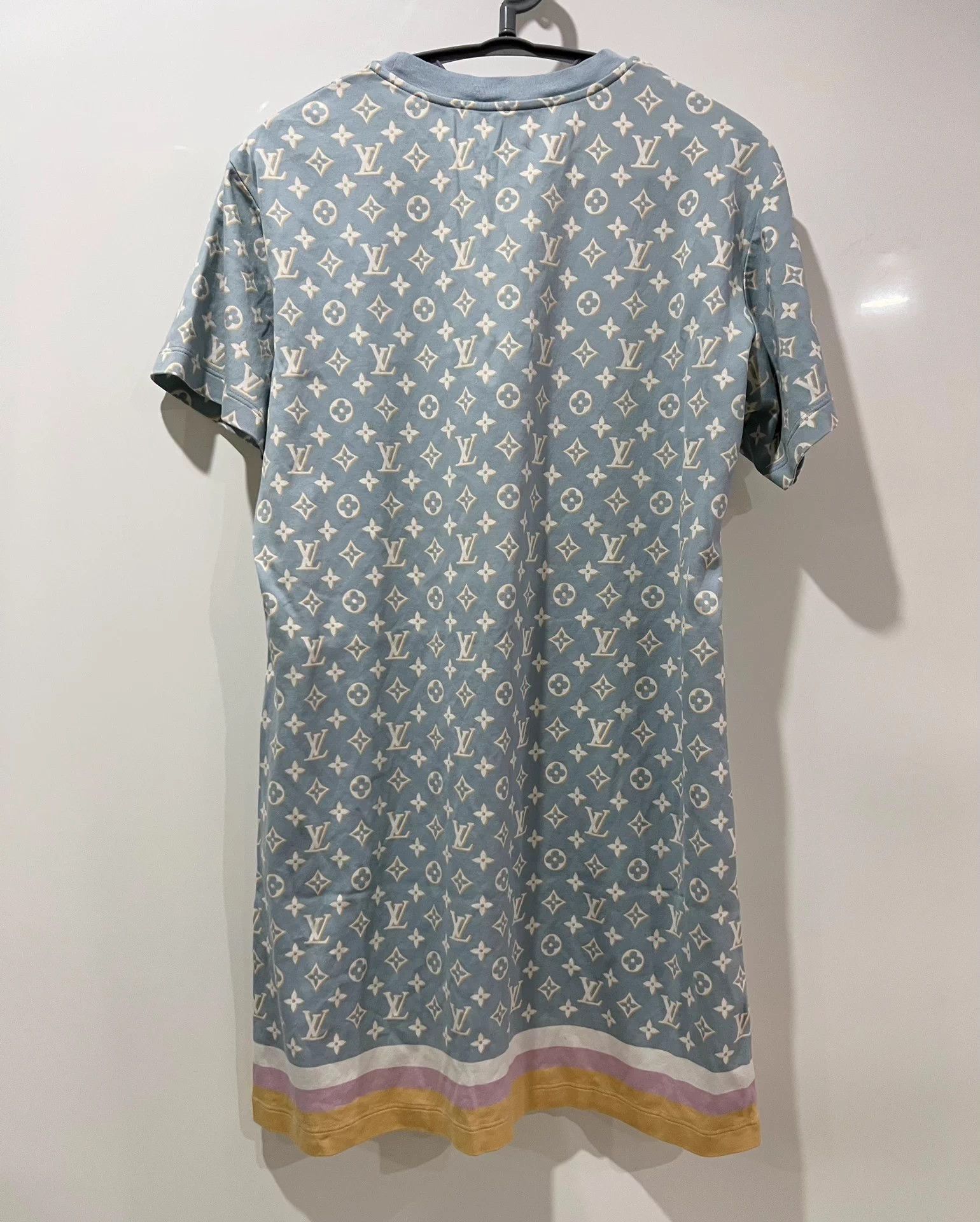 Louis Vuitton LV AOP Chain Detail Dress XL 99 New Size XL / US 12-14 / IT 48-50 - 2 Thumbnail