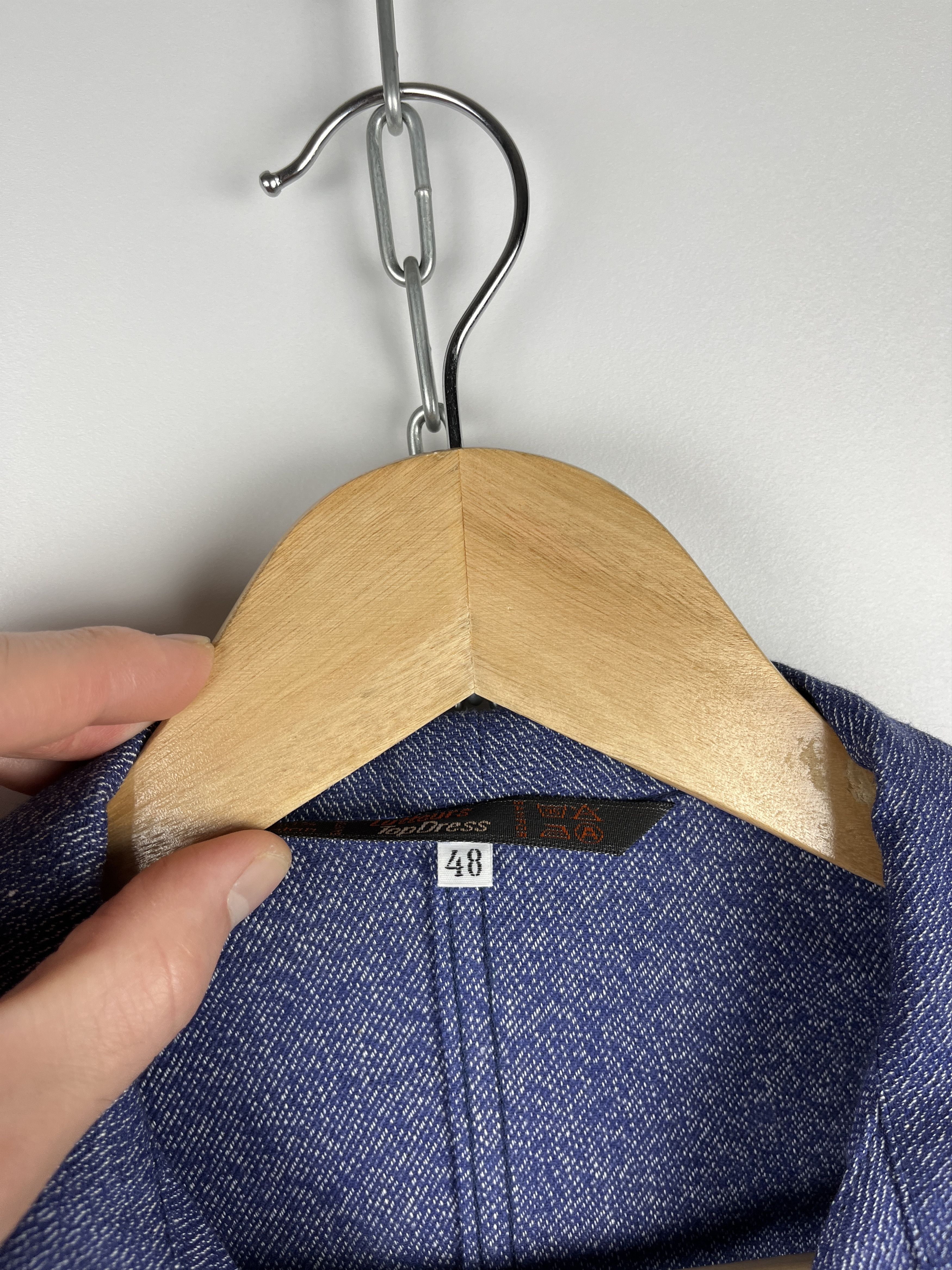 Le Laboureur Vintage French Work Jacket Lutteurs Sanfor Chore Workwear Size US M / EU 48-50 / 2 - 9 Thumbnail
