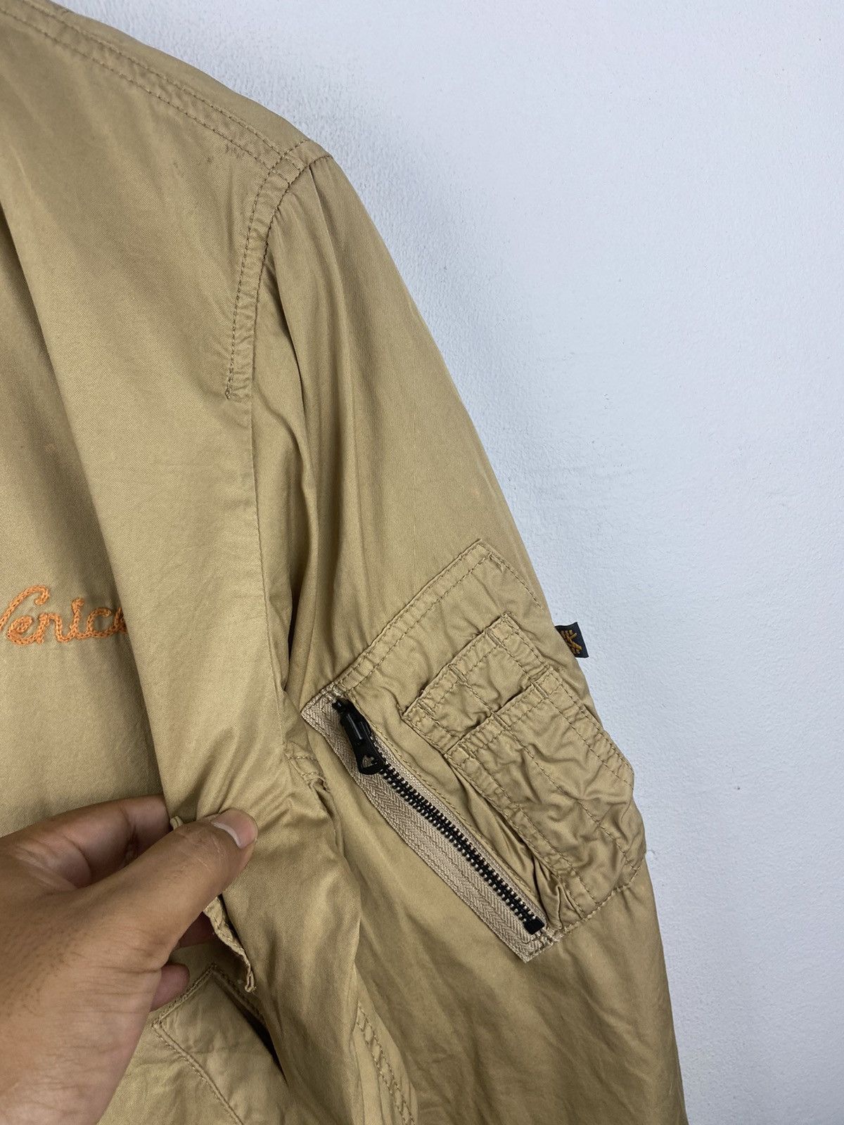 Alpha Industries × Vintage Alpha Industries X Venice Bomber Jacket Size US L / EU 52-54 / 3 - 15 Thumbnail