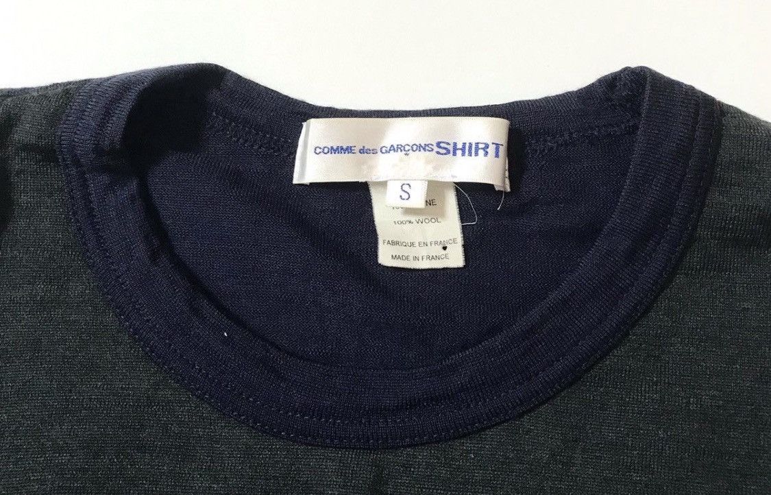 Comme des Garcons CDG SHIRT patchwork wool longsleeve Size US S / EU 44-46 / 1 - 3 Thumbnail