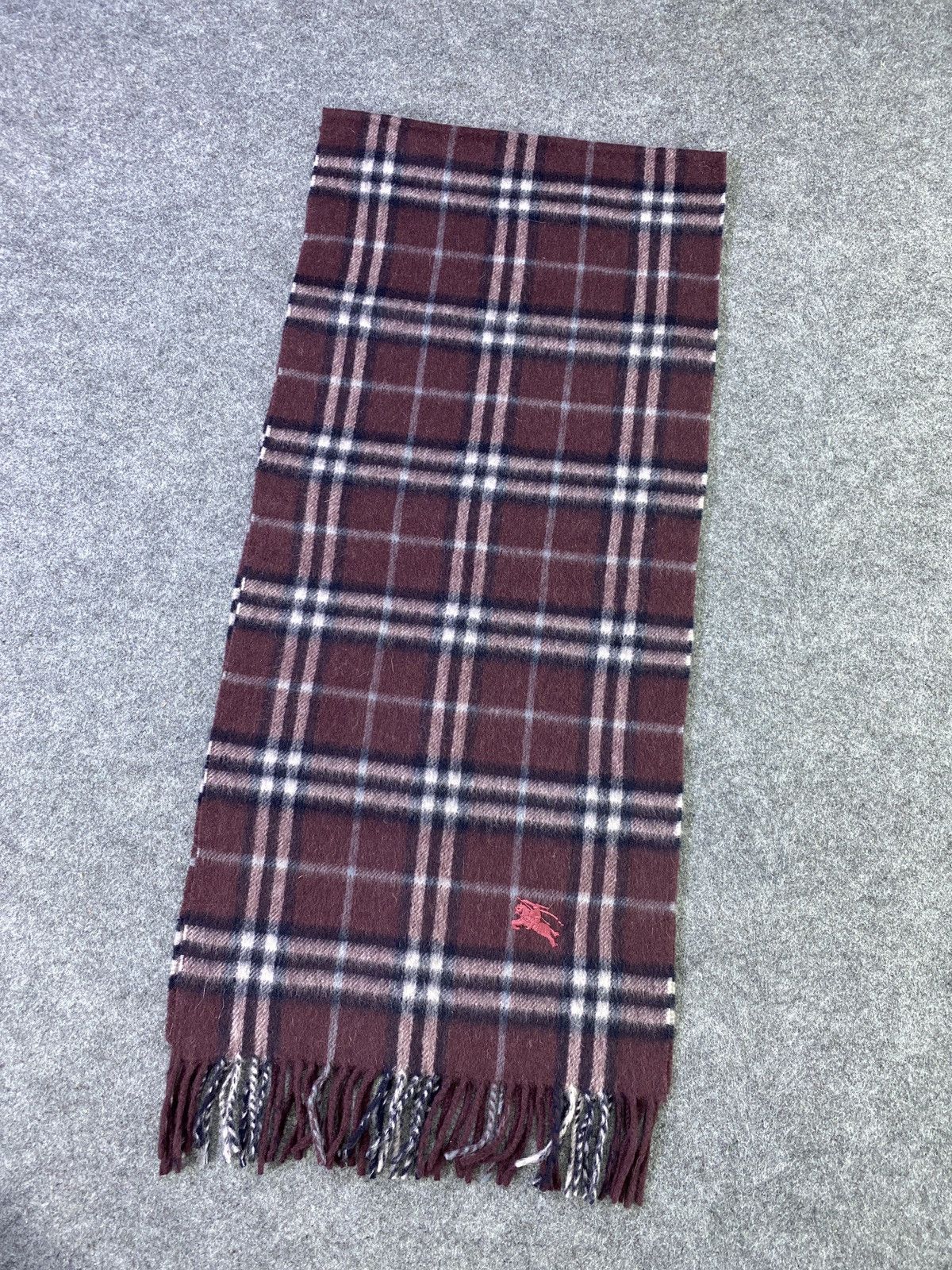 Burberry × Vintage VINTAGE BURBERRY Scarf / Muffler / Neckwear -T709 Size ONE SIZE - 3 Thumbnail