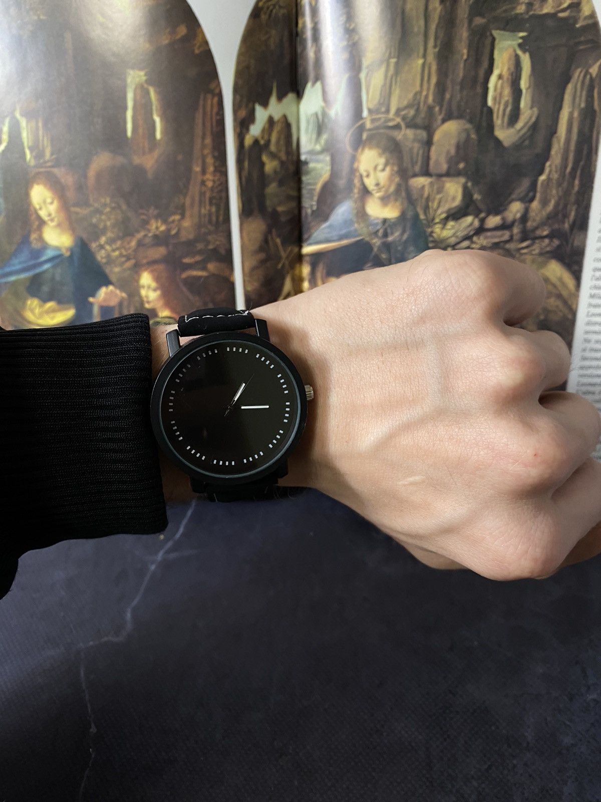 Jewelry × Vintage Sleek Black Minimalist Design Watch Size ONE SIZE - 1 Thumbnail