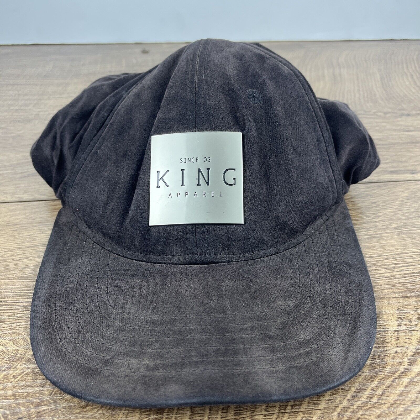 King King Apparel Hat King Black Hat Adjustable Adult Size Hat Bl Size ONE SIZE - 3 Thumbnail