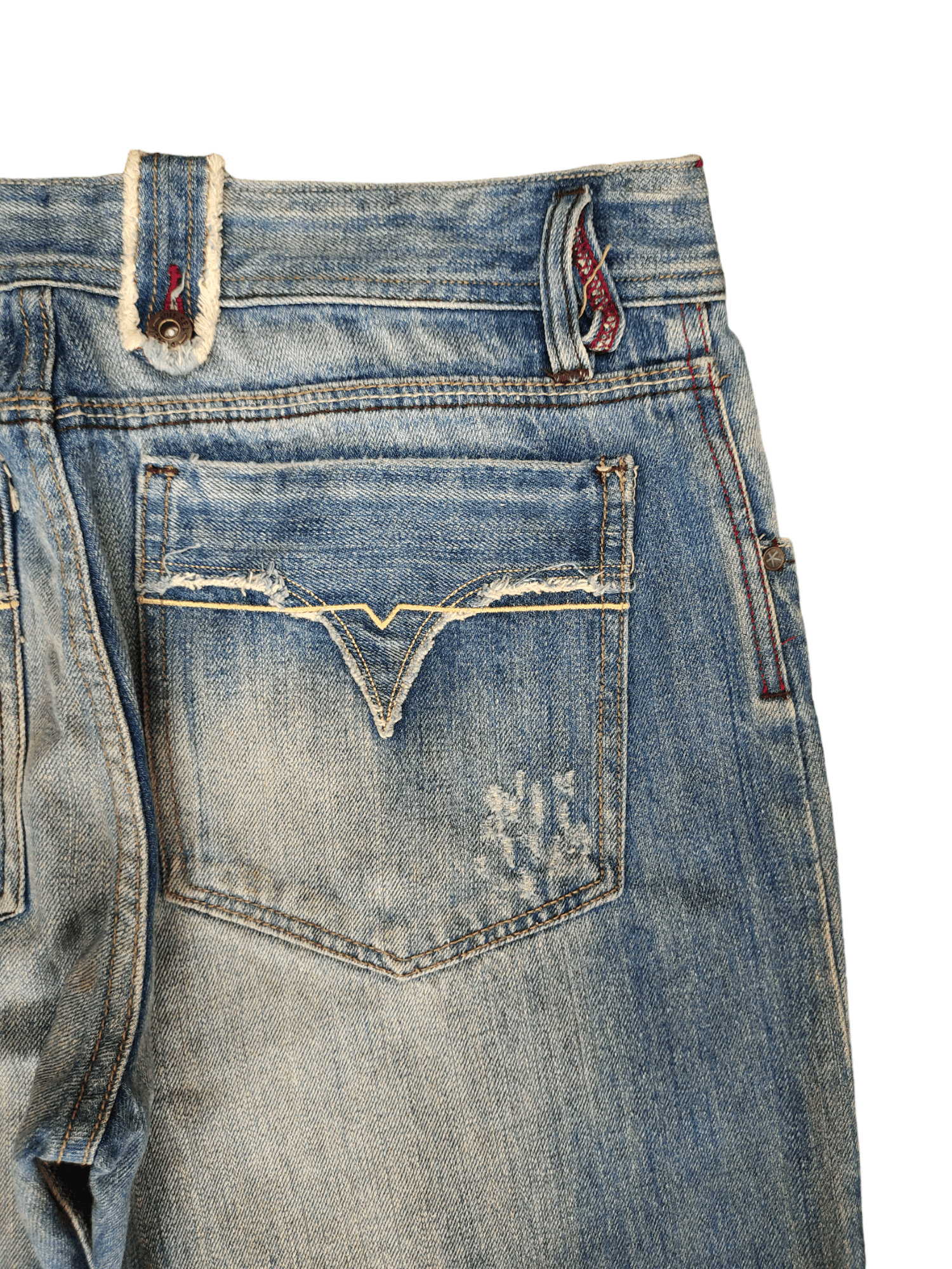 Diesel Wide Leg Jeans Diesel Denim Streetwear Y2k Size US 31 - 11 Thumbnail