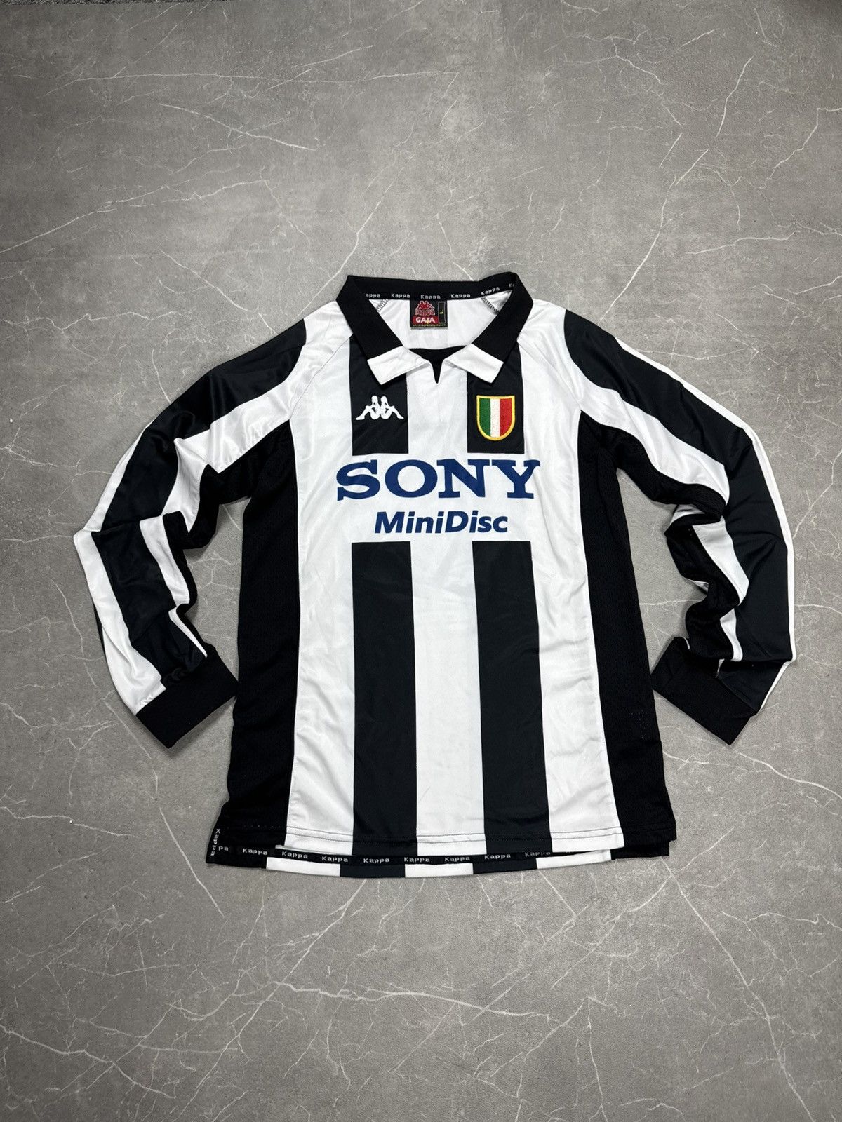 Kappa Kappa Juventus Black White Vintage Jersey Size US XL / EU 56 / 4 - 1 Thumbnail