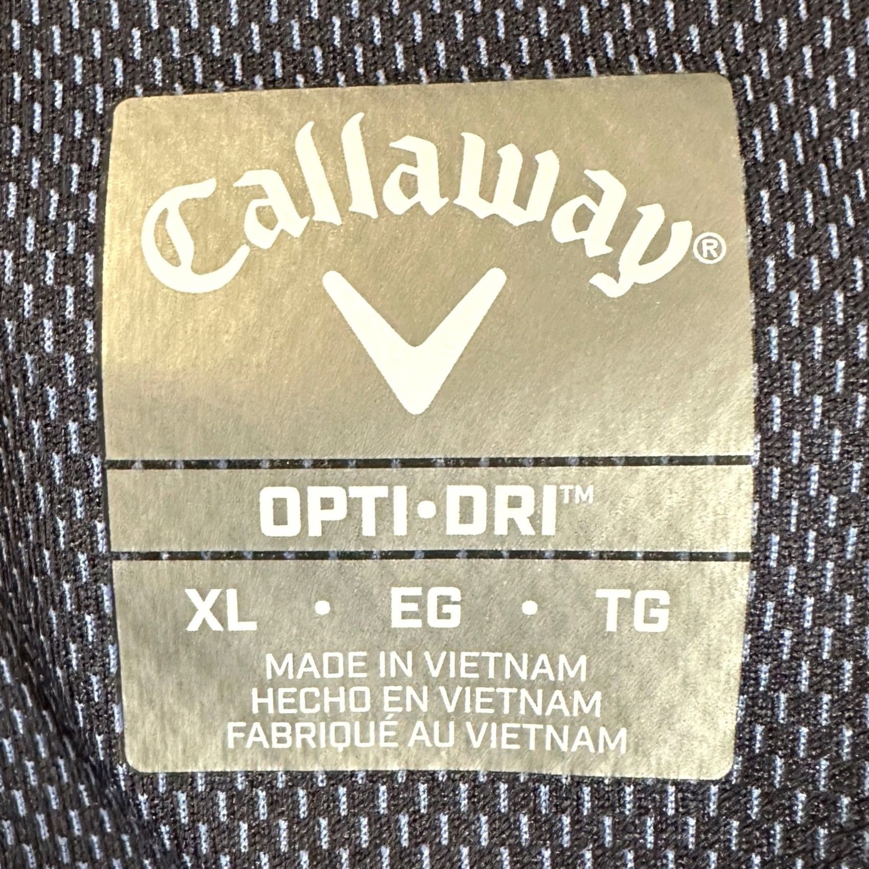 Callaway VINTAGE Callaway Opti-Dri Cooling Shirt Golf Polo Mens XL Blue Rugby Short Sleeve NEW Size US XL / EU 56 / 4 - 4 Thumbnail