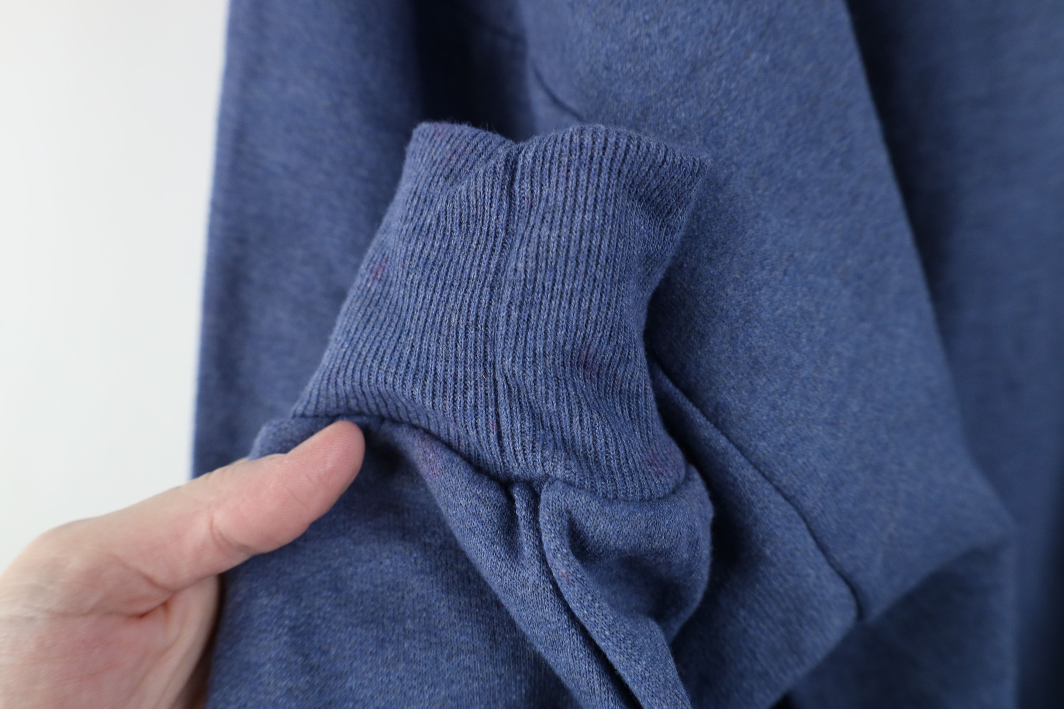 Vintage Vintage 90s Y2K Streetwear Blank Crewneck Sweatshirt Blue Size US XXL / EU 58 / 5 - 8 Thumbnail