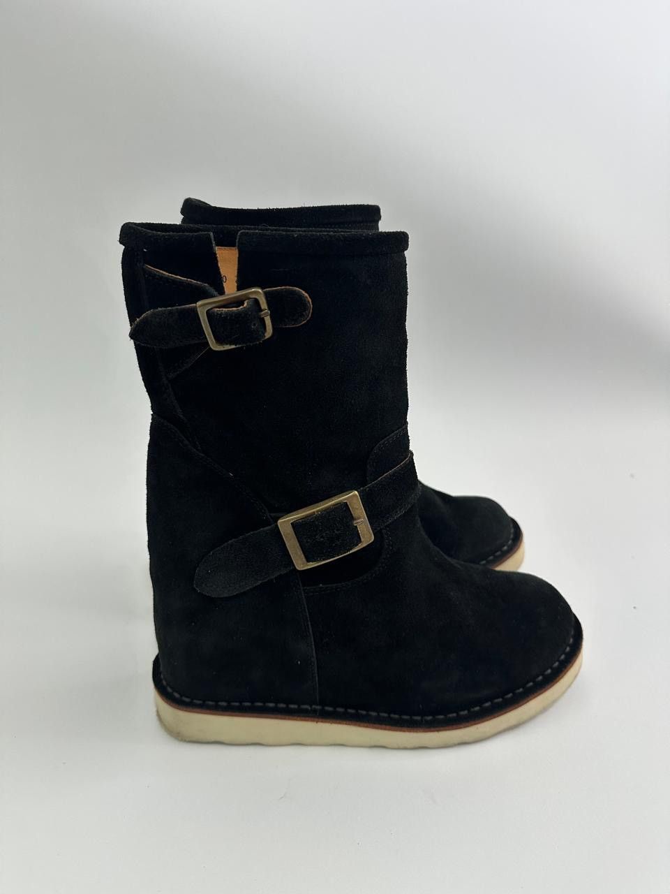 Maison MIHARA YASUHIRO Miharayasuhiro suede engineer boots. Size US 9 / IT 39 - 1 Thumbnail