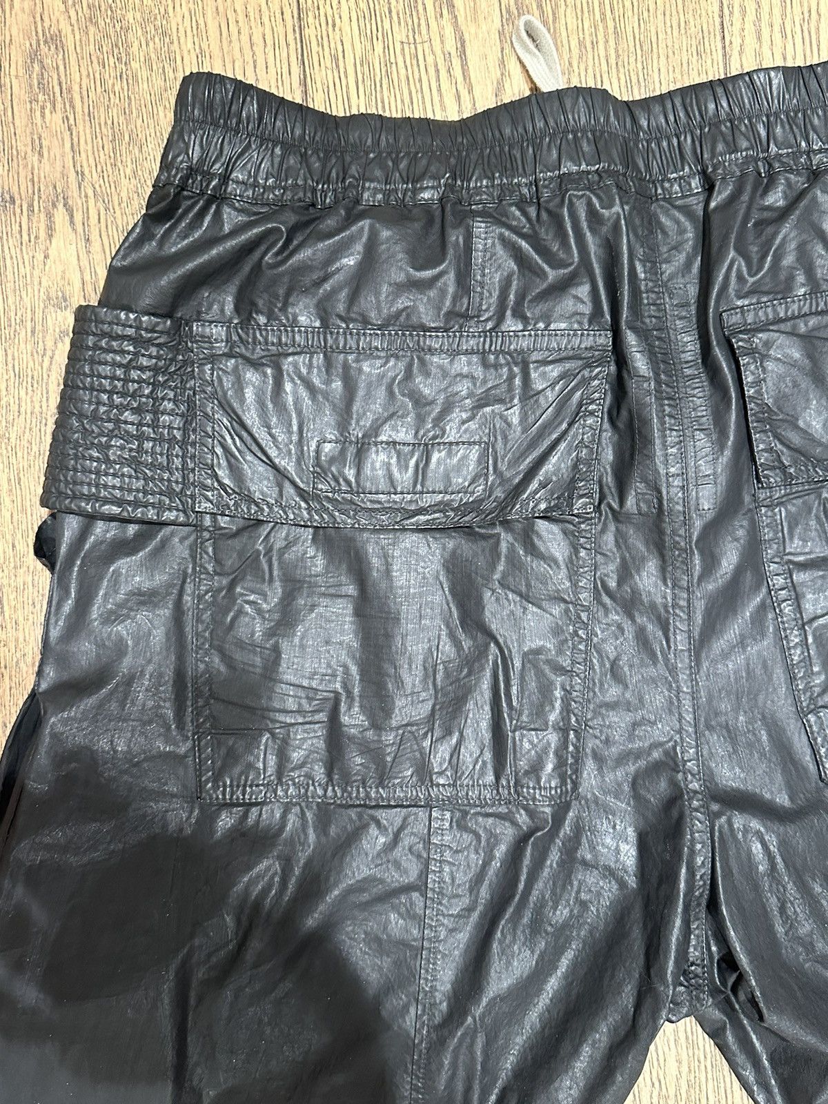 Rick Owens Rick Owens Black Creatch Cargo Pants Size US 33 - 7 Thumbnail