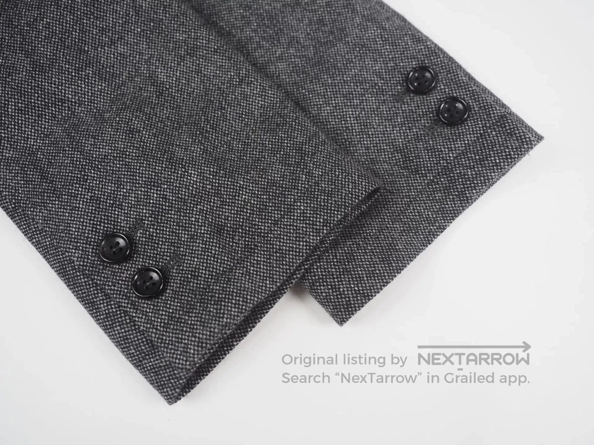 Visvim visvim grey wool blazer with cashmere blend. Size US M / EU 48-50 / 2 - 5 Thumbnail
