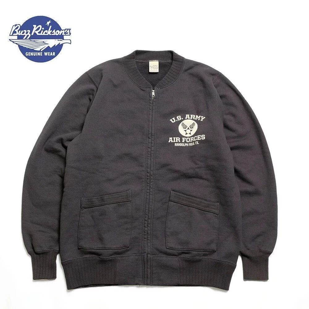 Buzz Rickson's Buzz Rickson's US Army Zip-Up Hoodie Size US M / EU 48-50 / 2 - 1 Thumbnail