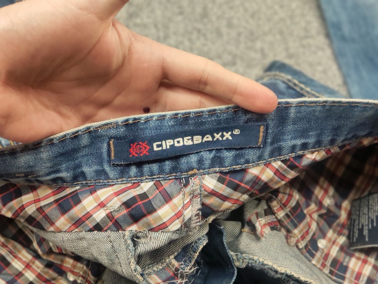 Japanese Brand Vintage Cipo Baxx Japan Y2k Style if six was nine Zip Jeans Size US 32 / EU 48 - 14 Thumbnail
