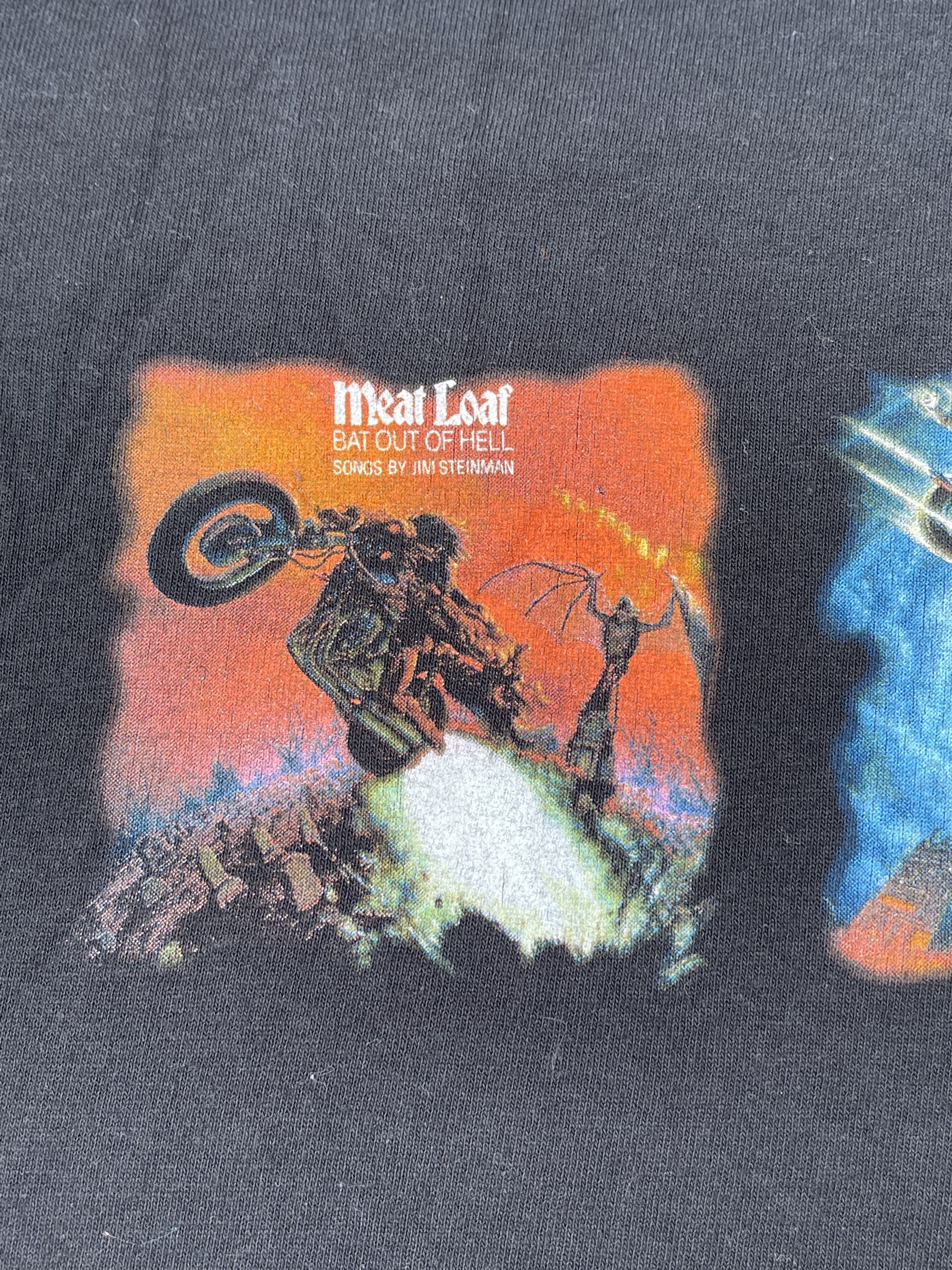 Band Tees × Vintage 2006 Meatloaf Bat Out Of Hell Rock Band Tour T-Shirt Size US XL / EU 56 / 4 - 5 Thumbnail