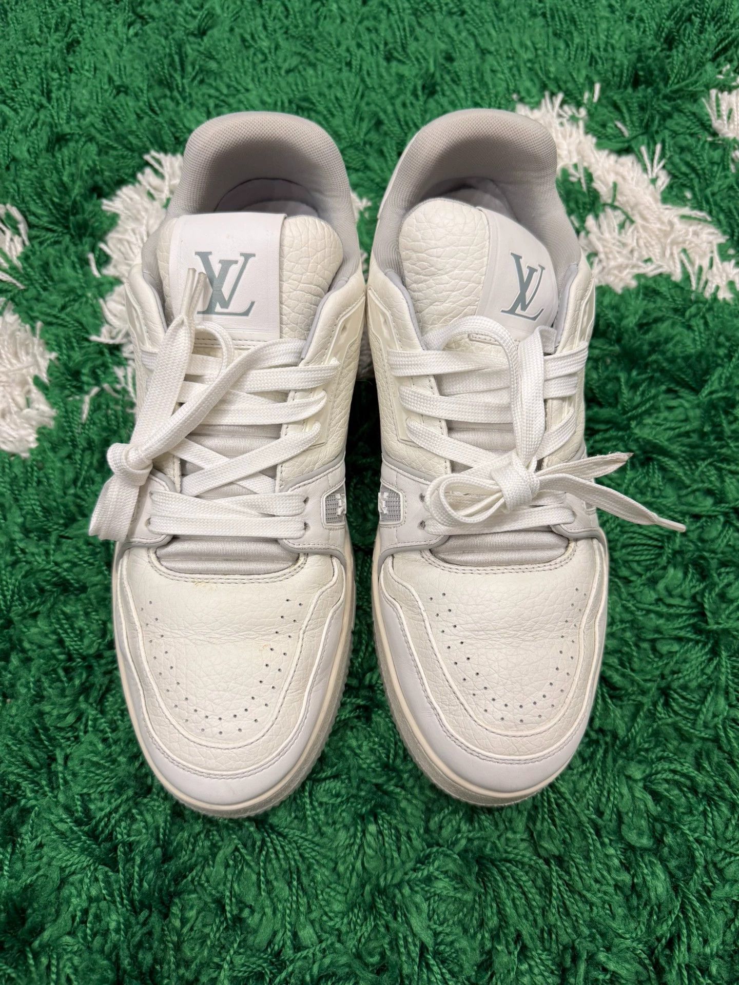 Louis Vuitton LV Trainer White Cement, Size US 6 / EU 39 - 1 Thumbnail