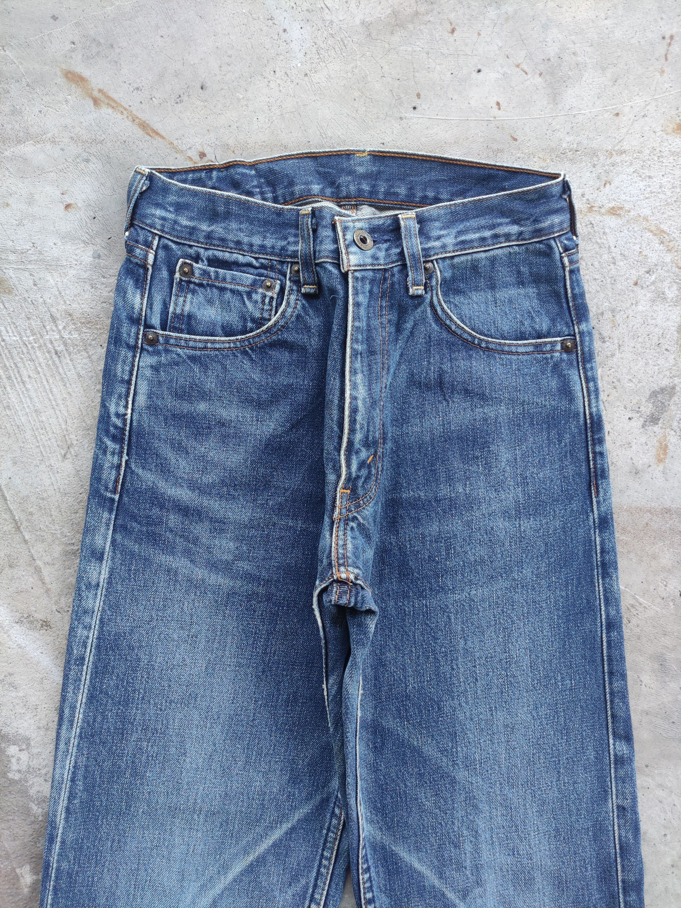 Levi's Vintage Levis 503 Jean Distressed Faded Denim Size 27" / US 4 / IT 40 - 3 Thumbnail