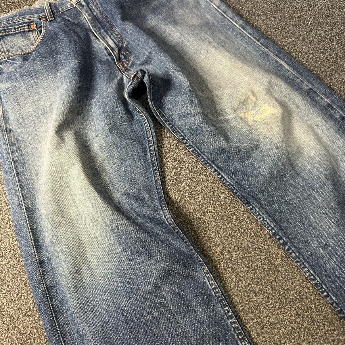 Engineered Garments × Levi's Vintage 90s Levis 504-B3 Distressed Faded Aging Denim USA Size US 34 / EU 50 - 5 Thumbnail
