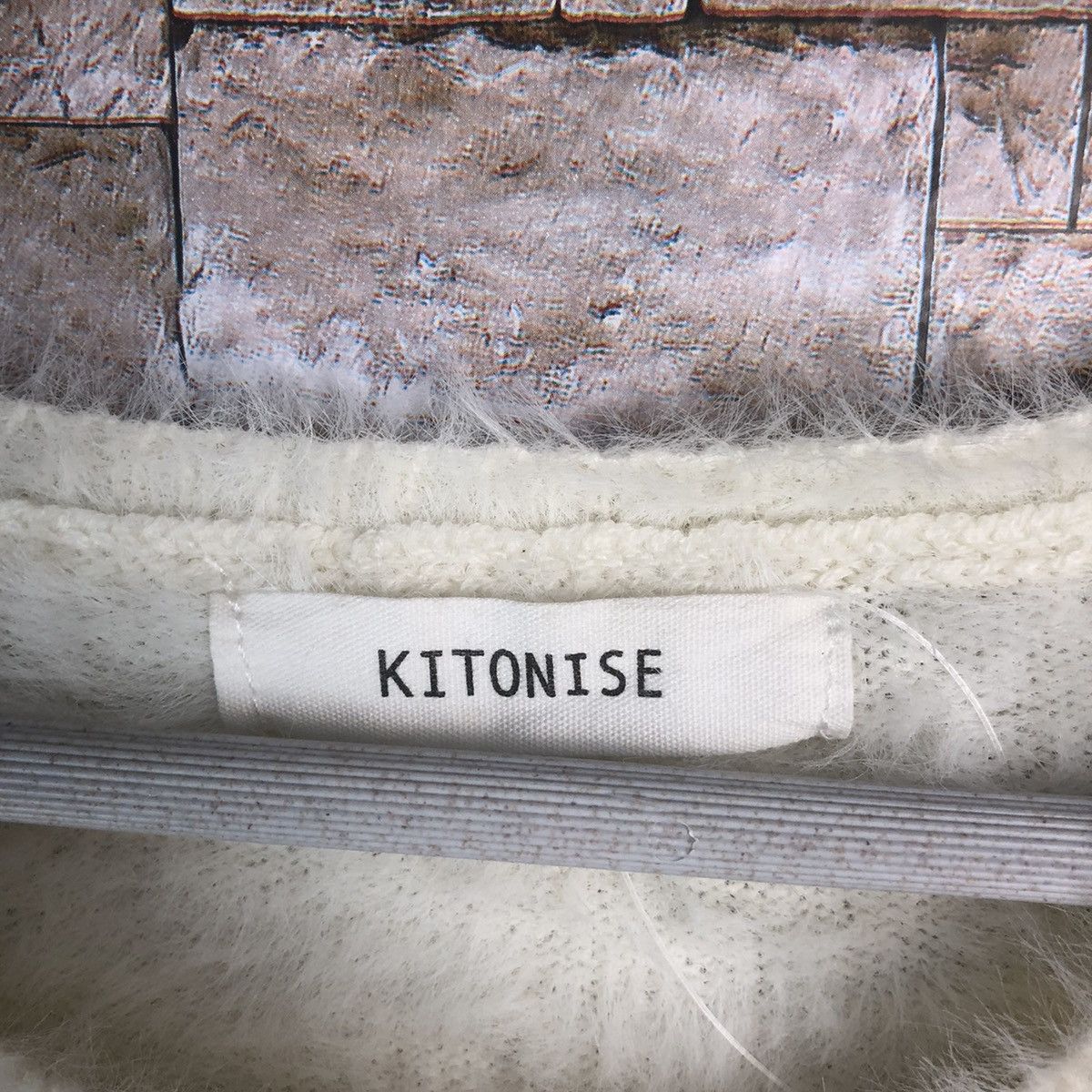 Homespun Knitwear × Japanese Brand Kitonise White Shag Shaggy Fur Mohair Knitwear #A17 Size M / US 6-8 / IT 42-44 - 9 Thumbnail