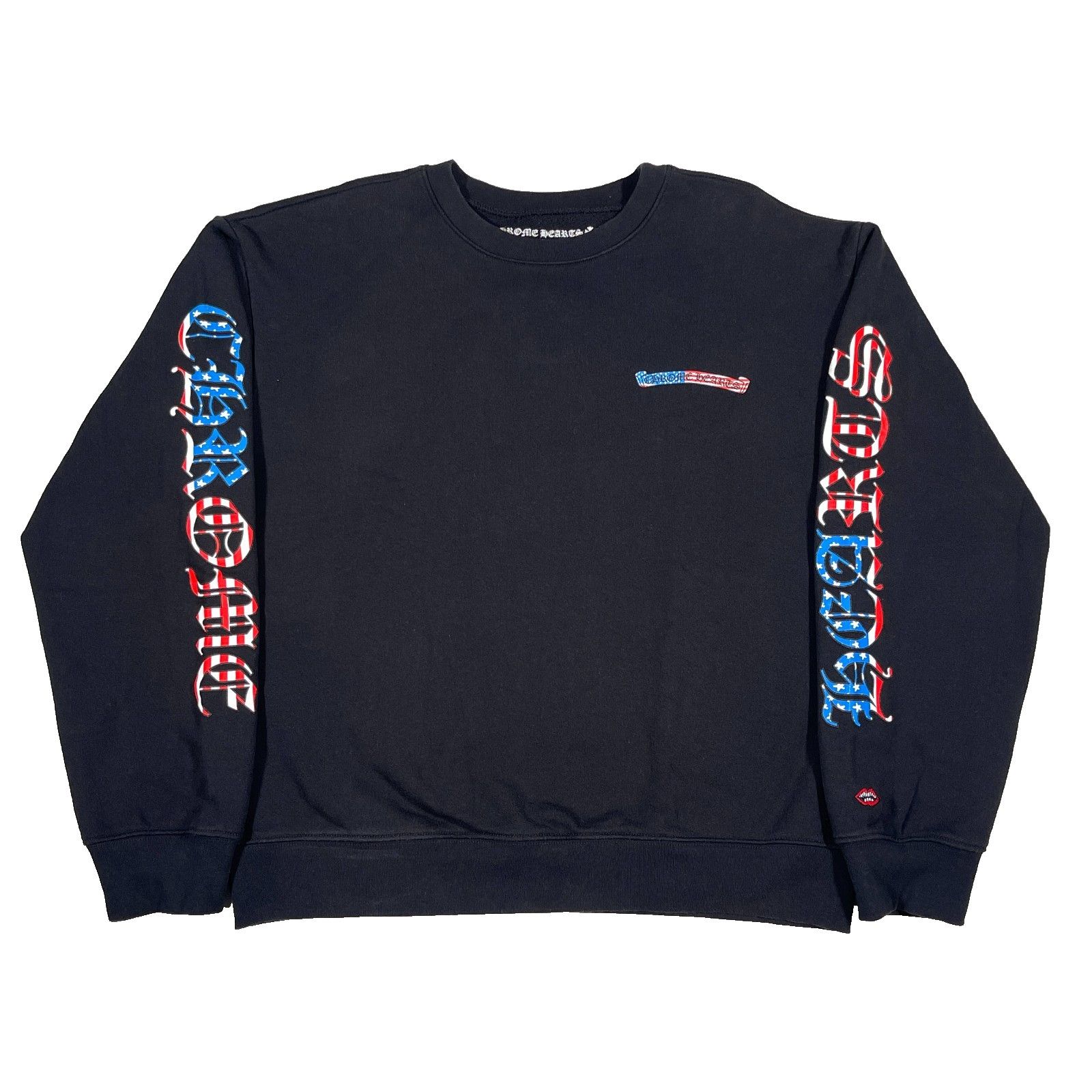 Chrome Hearts Matty Boy America Crewneck Sweater Large