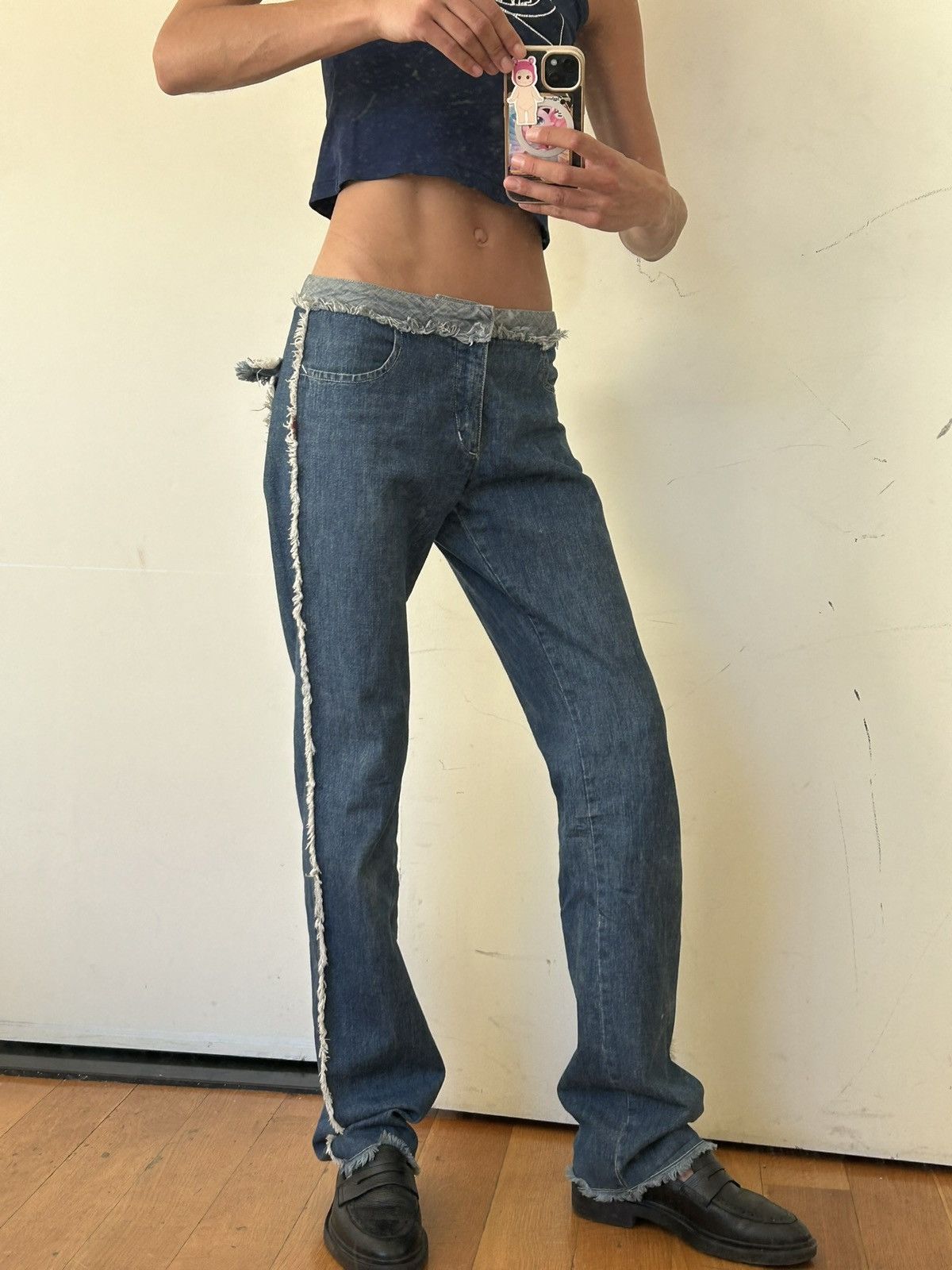Jean Paul Gaultier JPG vintage rare jeans Size 24" / US 00 / IT 34 - 4 Thumbnail