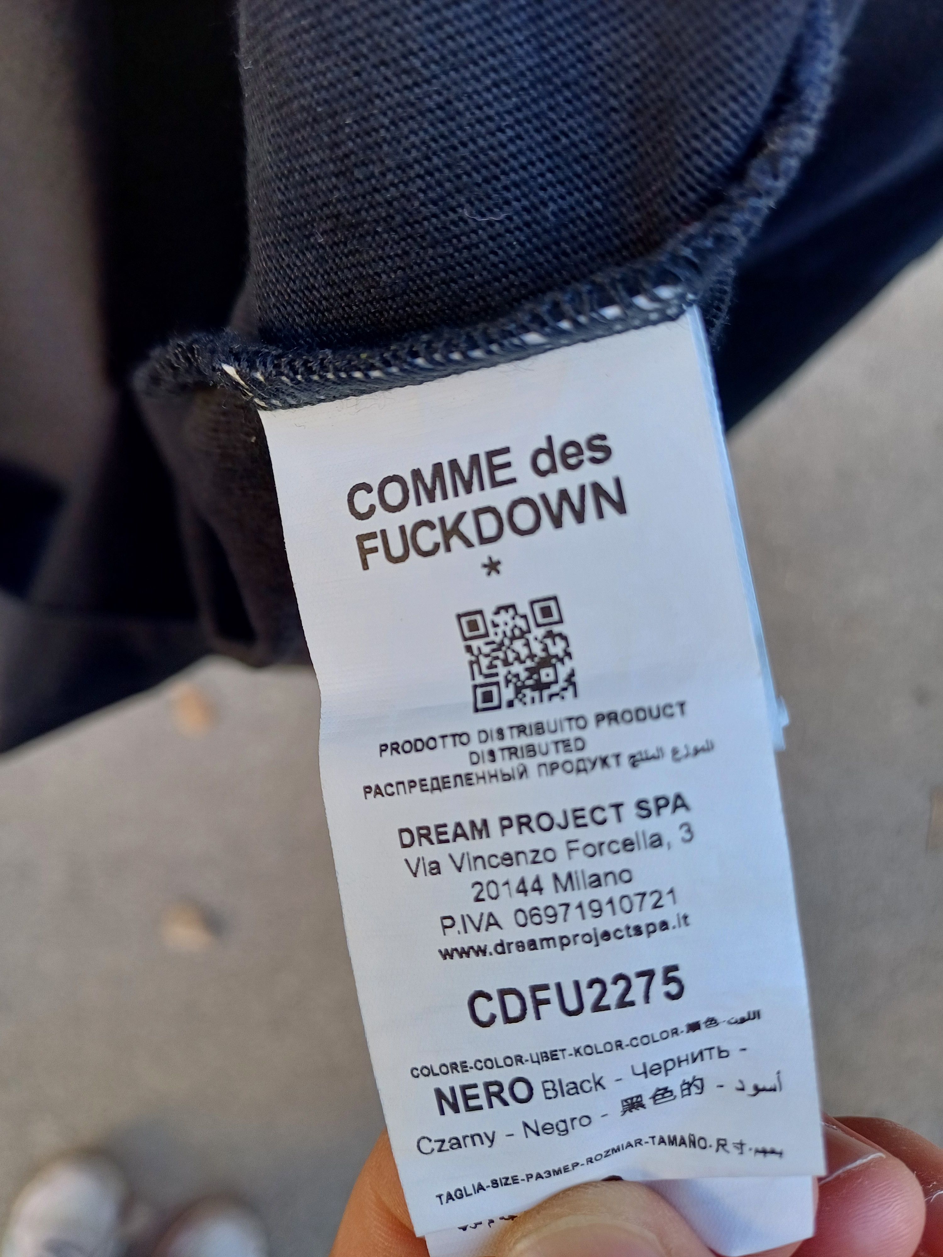 Comme Des Fuck Down COMME des FKDOWN x Asap Rocky Size US XL / EU 56 / 4 - 4 Thumbnail