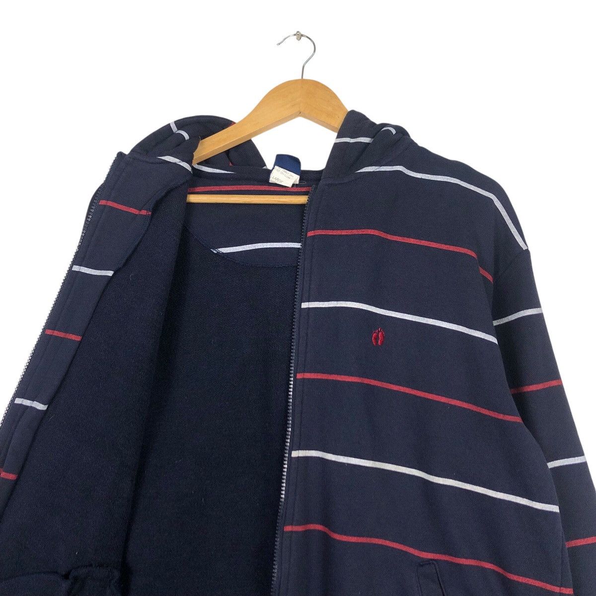 Hang Ten × Japanese Brand × Vintage Vintage Hang Ten Sweater Jacket 90s Collection Stripe Size US L / EU 52-54 / 3 - 10 Thumbnail