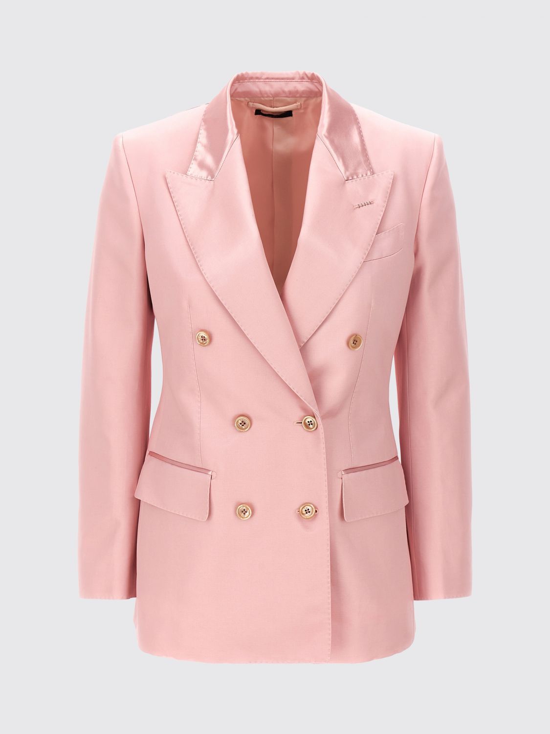 Tom Ford Tom Ford Jacket Woman Pink Size S / US 4 / IT 40 - 1 Thumbnail