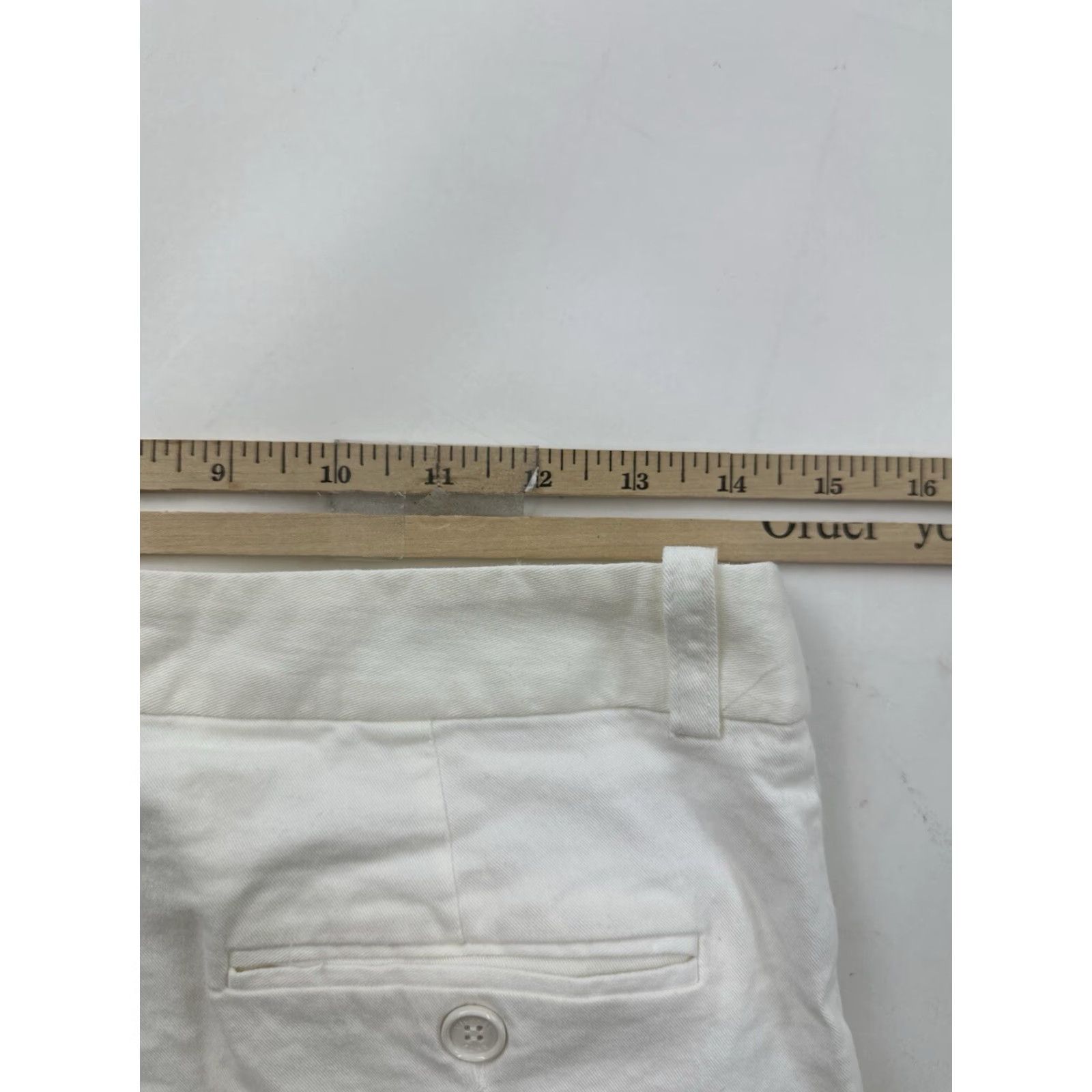 Michael Kors Michael Kors Pants Women’s 6 White Chino Skinny Stretch Pockets Italy City Designer Preppy Size 28" / US 6 / IT 42 - 7 Thumbnail