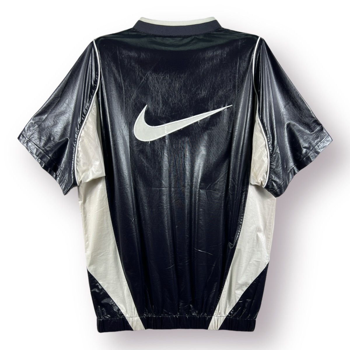 Nike × Vintage 🔥 VINTAGE Y2K DISTRESSED NIKE BASEBALL BIG SWOOSH LOGO - XL Size US XL / EU 56 / 4 - 1 Thumbnail