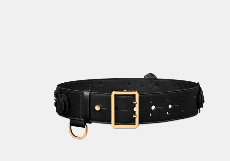 Dior o1w1db10425 B0453UB Size: OS / Punk Belt in Black Size ONE SIZE - 2 Thumbnail