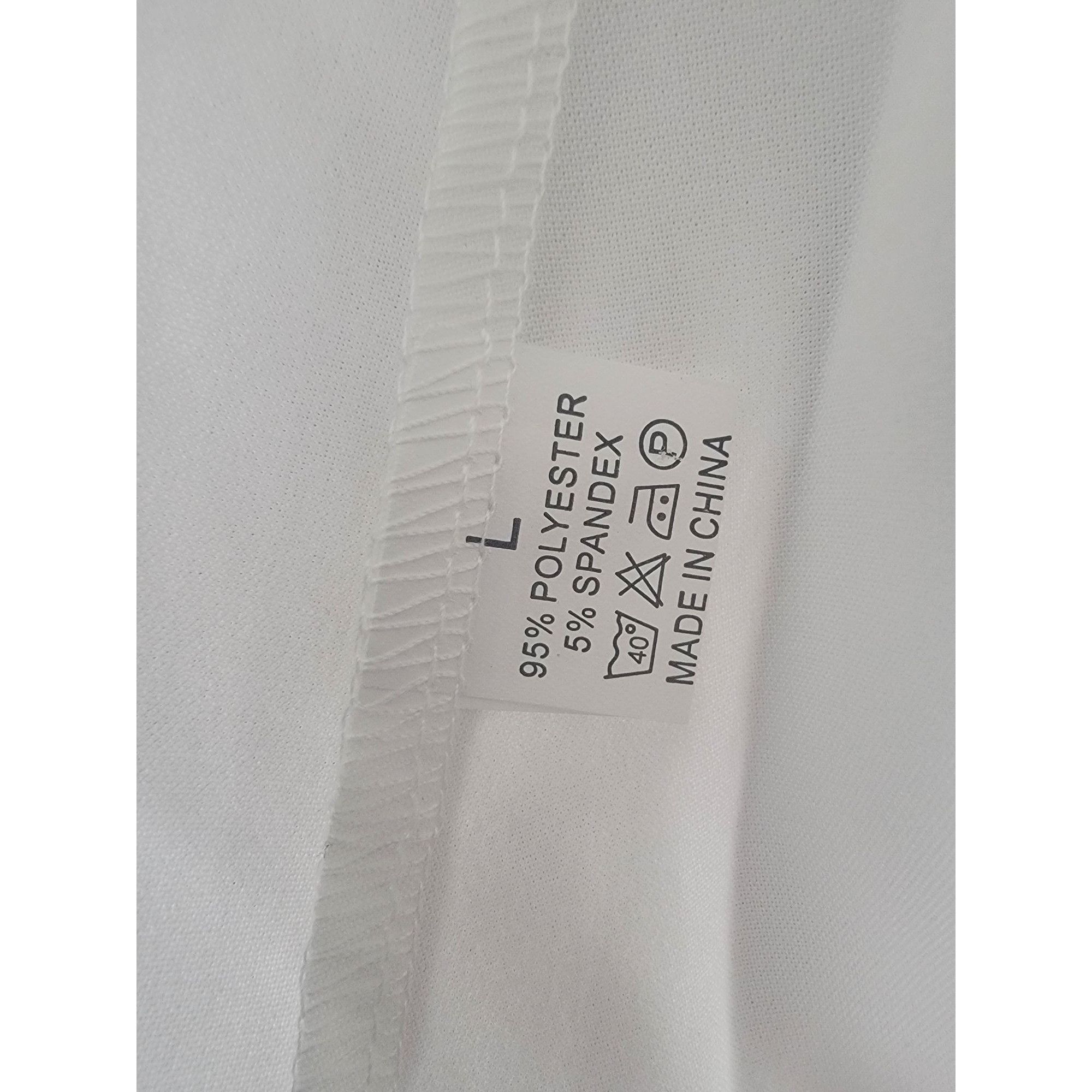 Other Womens White Tie-Front Blouse With Sheer Sleeve Accents & Sc Size L / US 10 / IT 46 - 5 Thumbnail