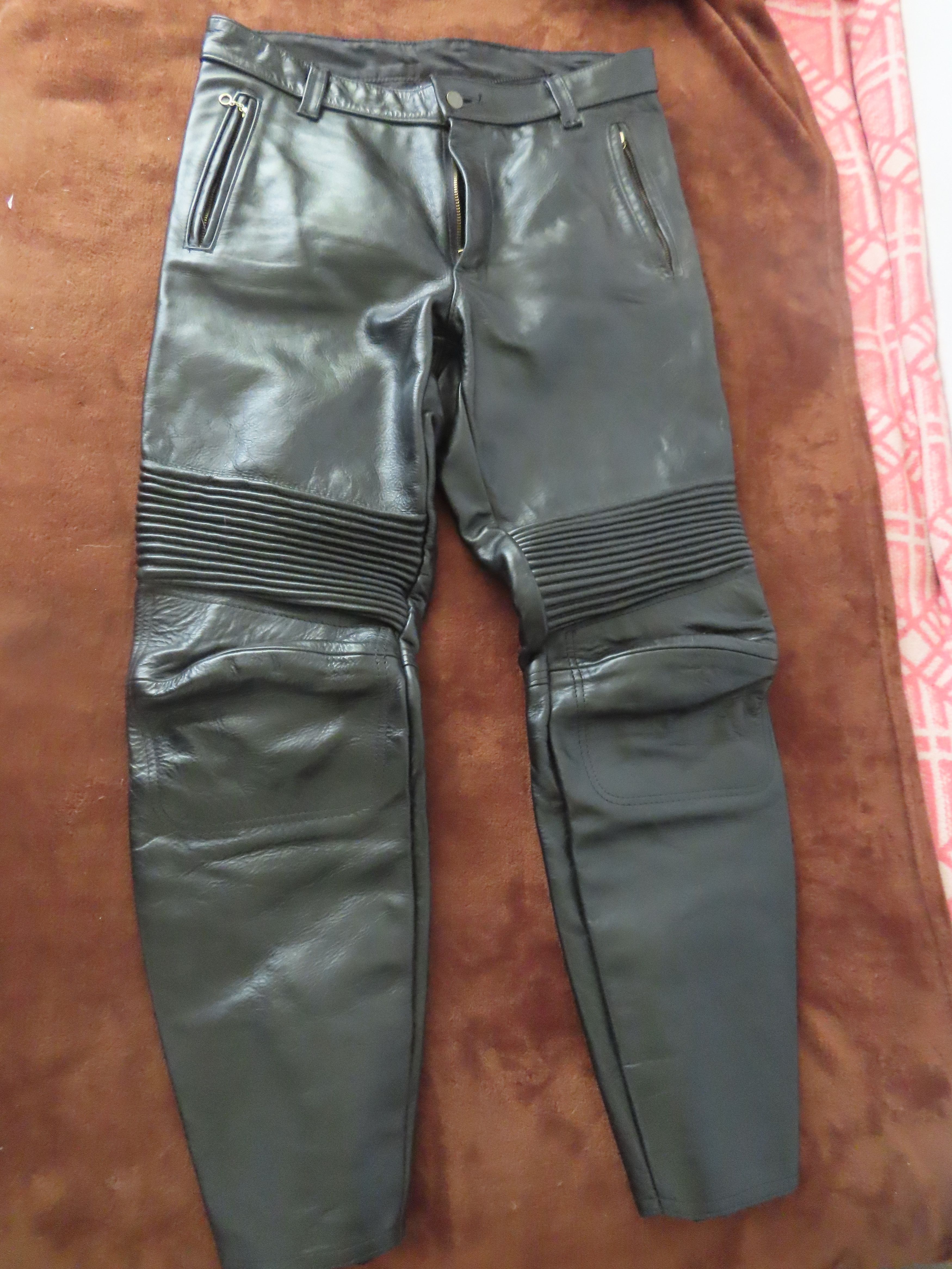 Leather × Vanson Leathers Vanson Sportrider leather Pants Size US 36 / EU 52 - 1 Thumbnail