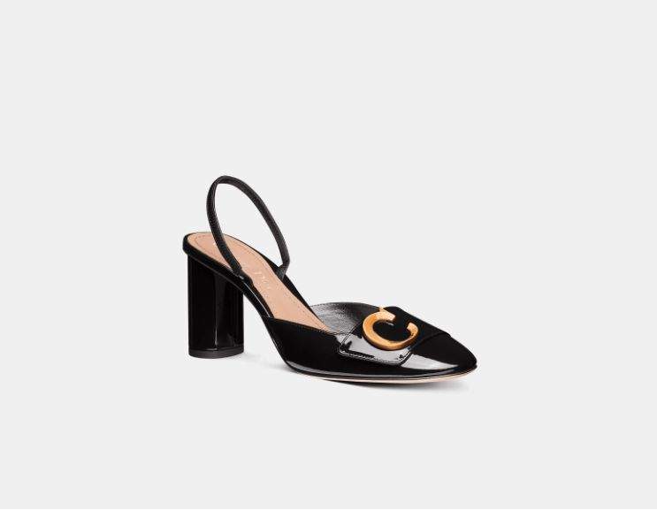 Dior o1w1db10825 KCV073 C'est Dior Pumps in Black Size US 6 / IT 36 - 2 Thumbnail
