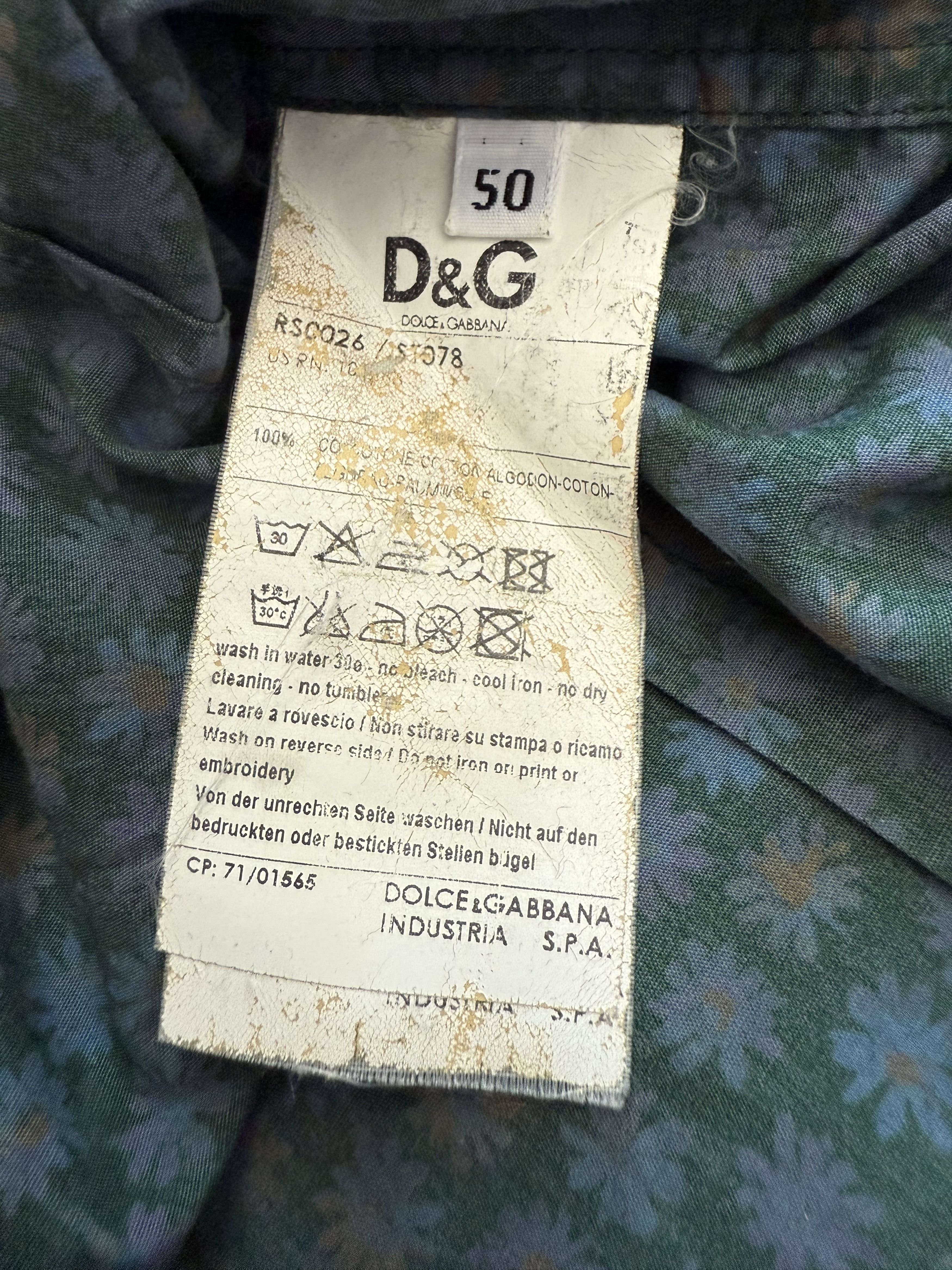 Dolce & Gabbana Dolce Gabbana Vintage Bowling Hawaii Shirt Size US M / EU 48-50 / 2 - 7 Thumbnail